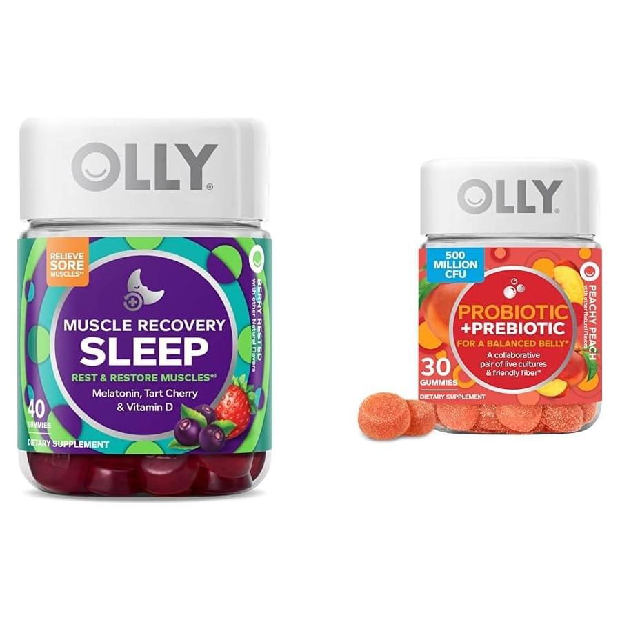 OLLY Gominolas de Recuperación Muscular y Probioticas 40u