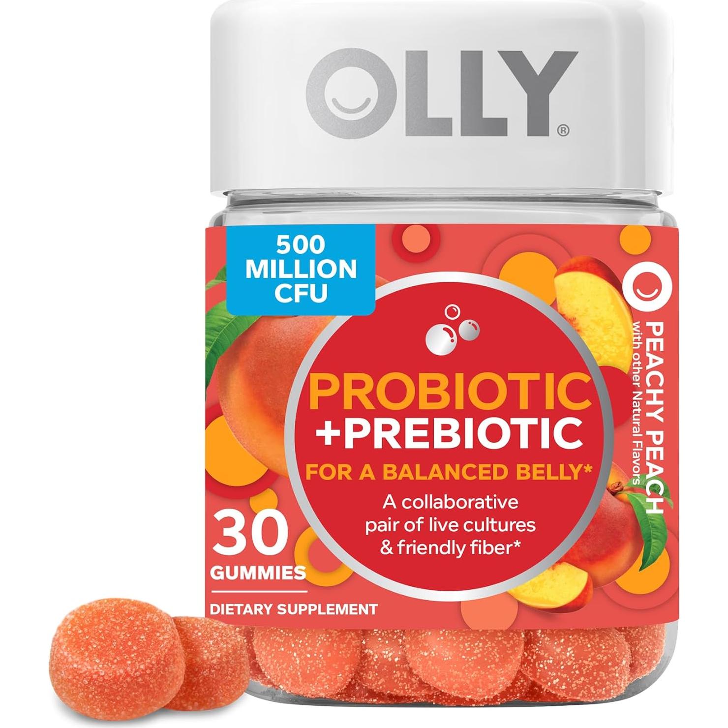 OLLY Gominolas de Recuperación Muscular y Probioticas 40u