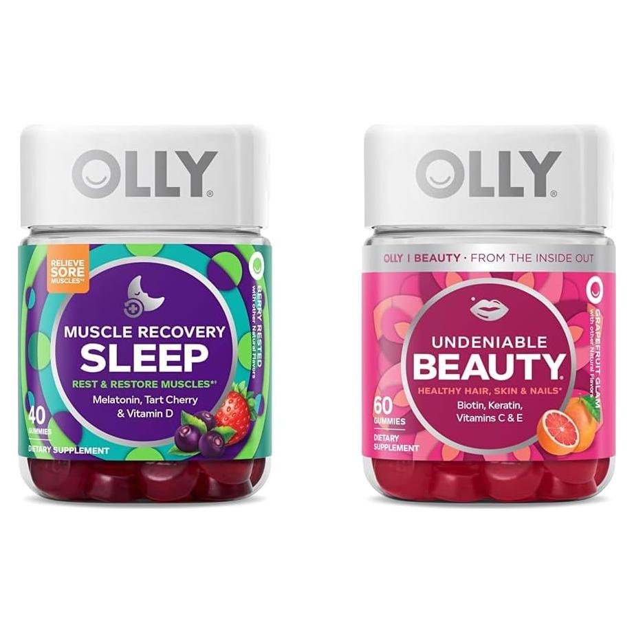 OLLY Gominolas de Recuperación Muscular y Belleza 60 Unidades