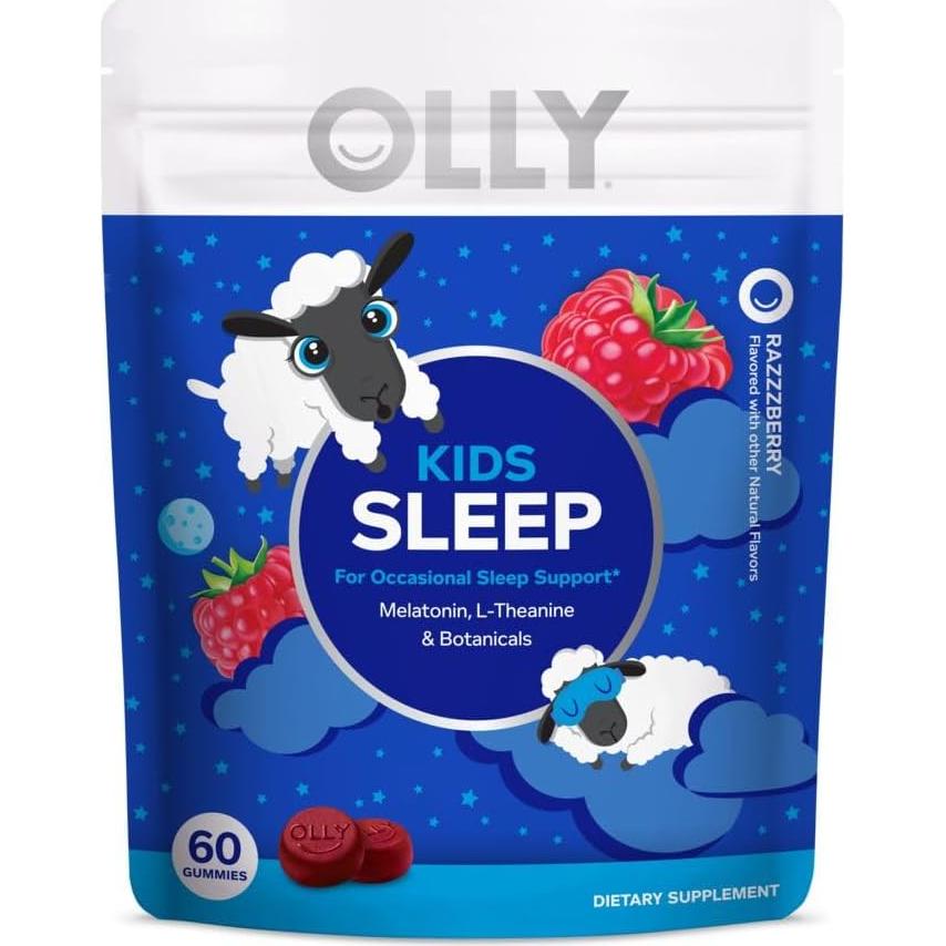 Gomitas para Dormir OLLY Kids 60 y 50 Conteos Melatonina