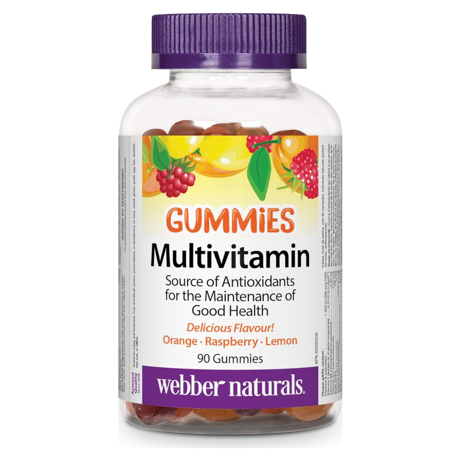 Multivitamina Webber Naturals 90 Cápsulas 240g