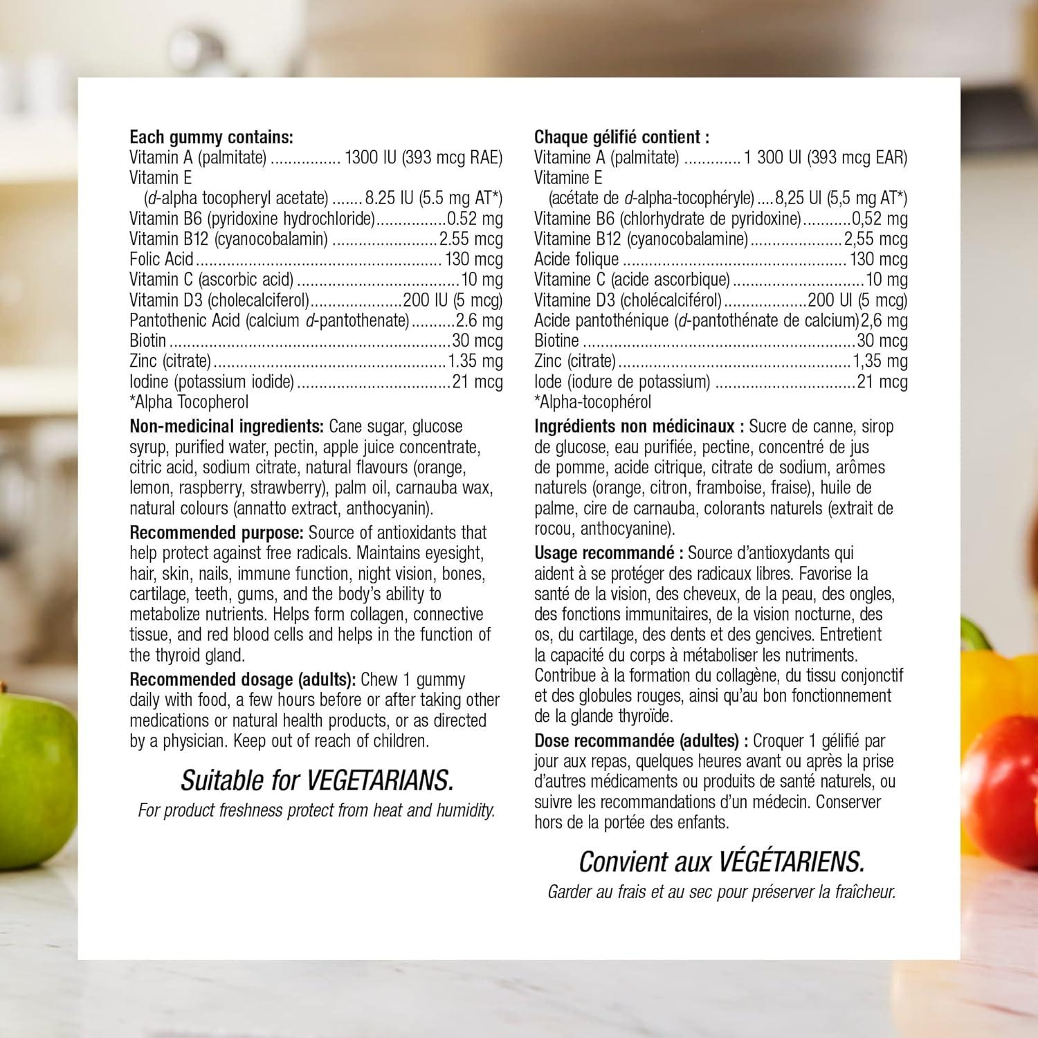 Multivitamina Webber Naturals 90 Cápsulas 240g