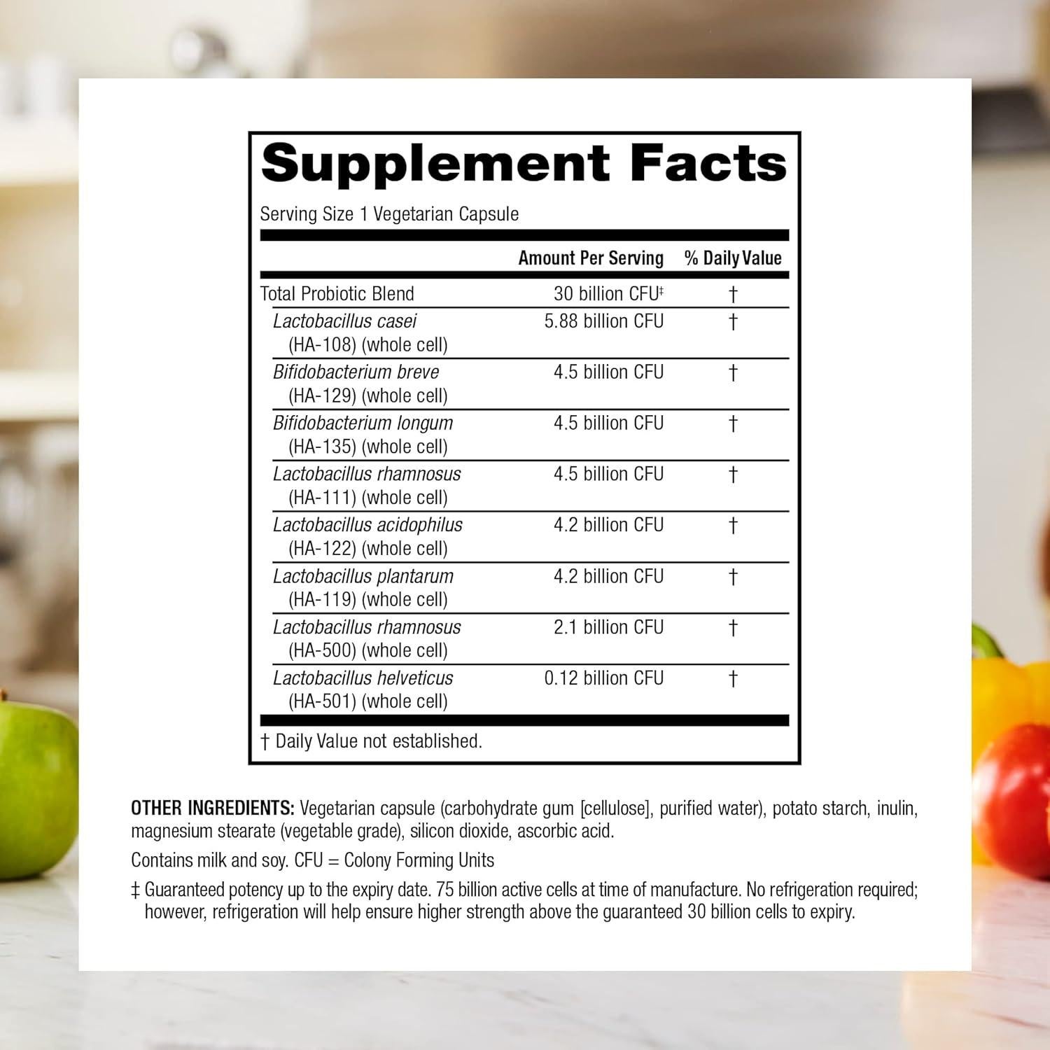 Probioticos Webber Naturals 30 Mil Millones CFU 30 Capsulas
