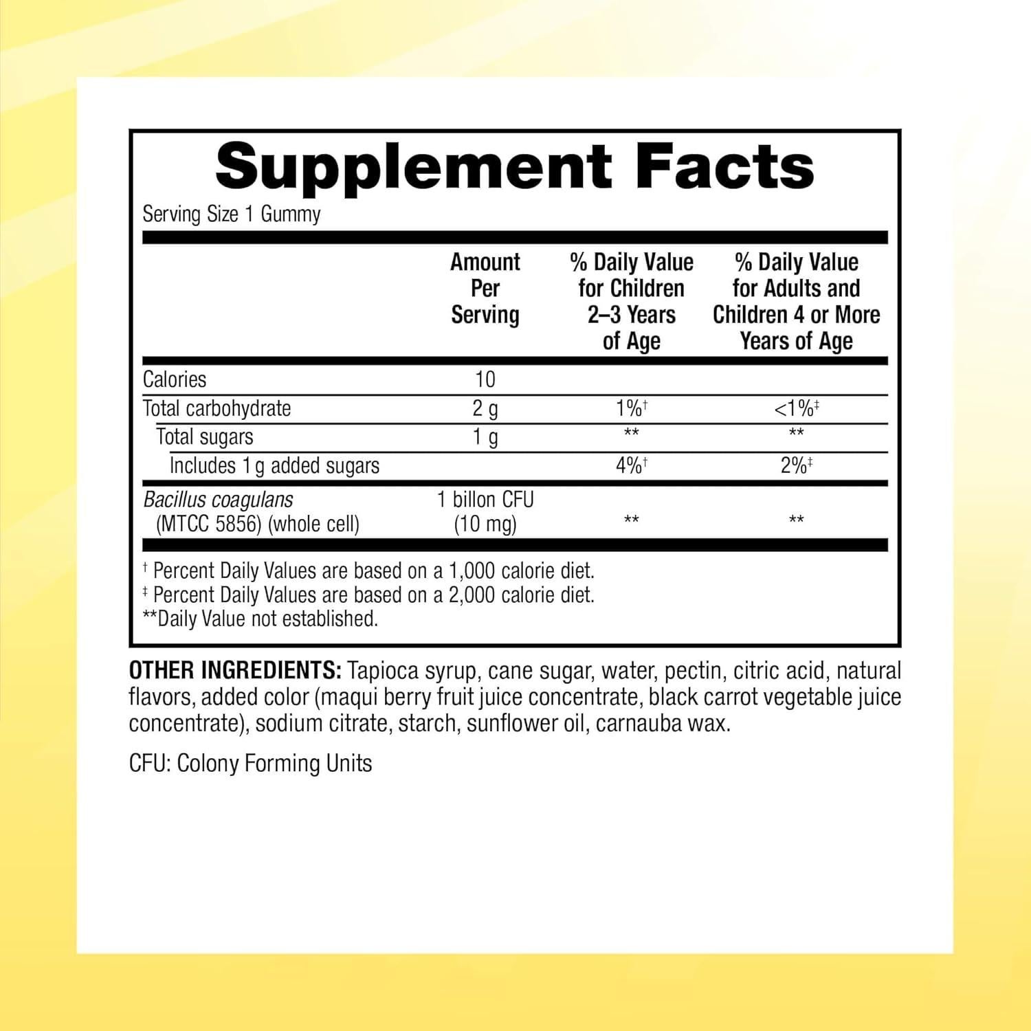 Gummies Probioticos Veganos Sesame Street para Niños 50 Unidades