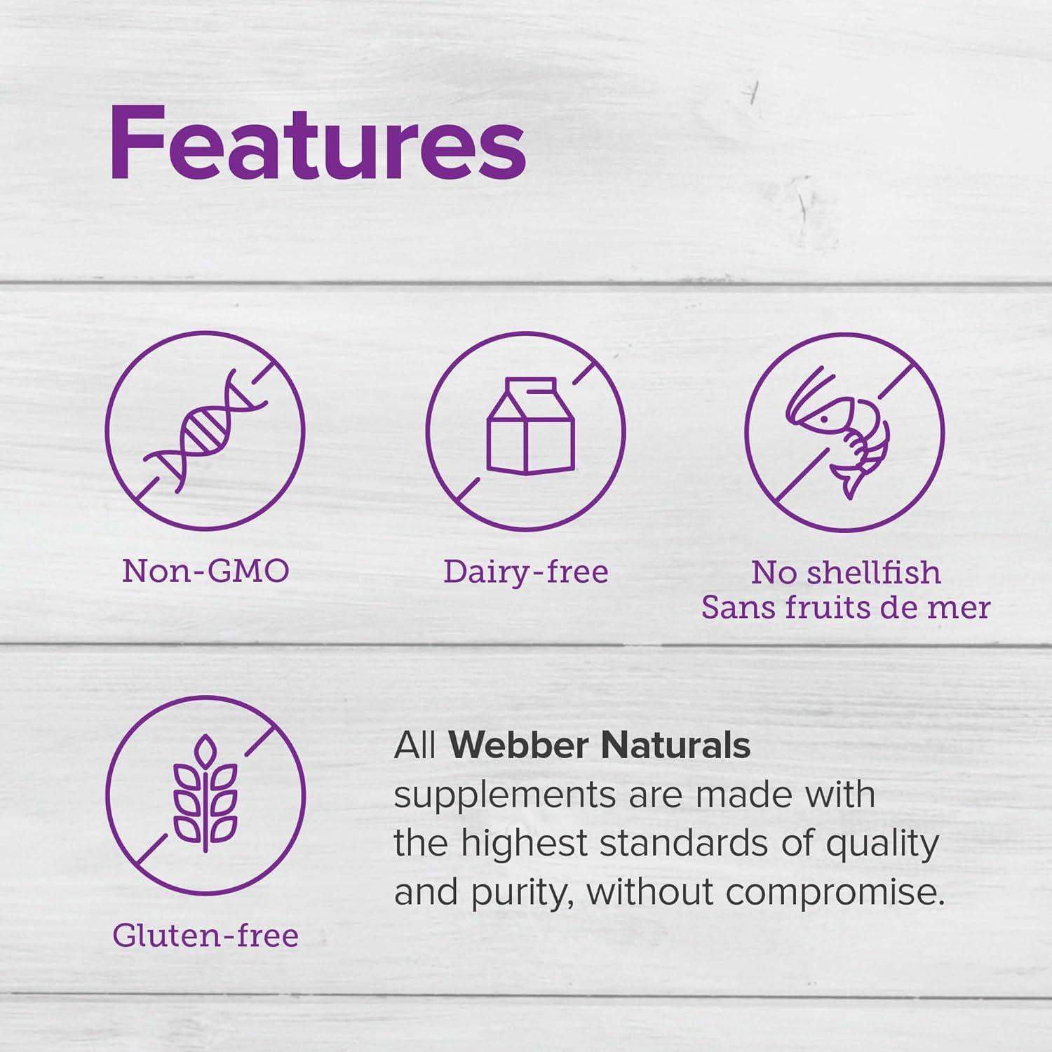 Aceite de Hígado de Bacalao Webber Naturals 1100 mg 180 Softgels