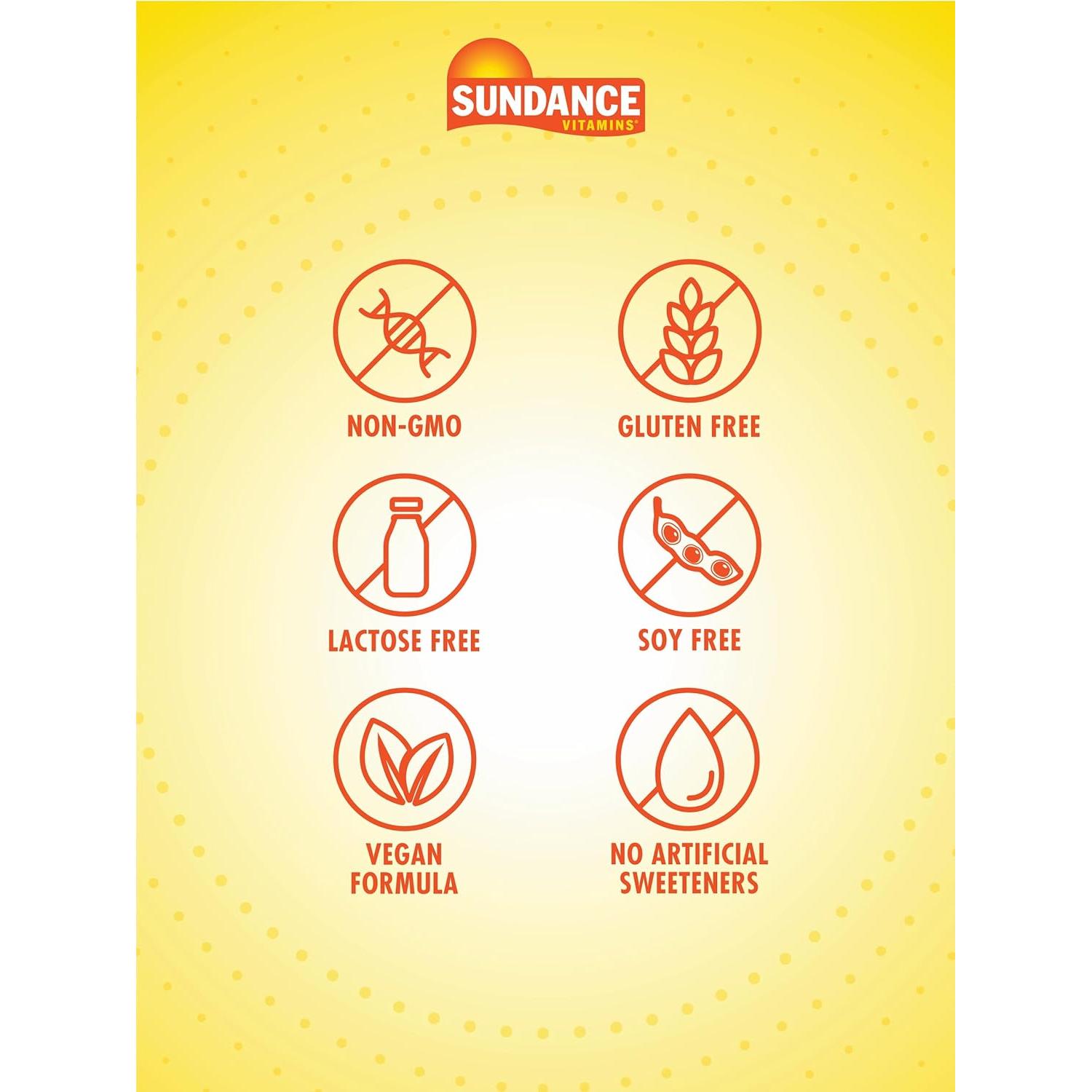 Gomitas de Melatonina para Niños Sundance 1mg 40 Unidades Sabor Cereza