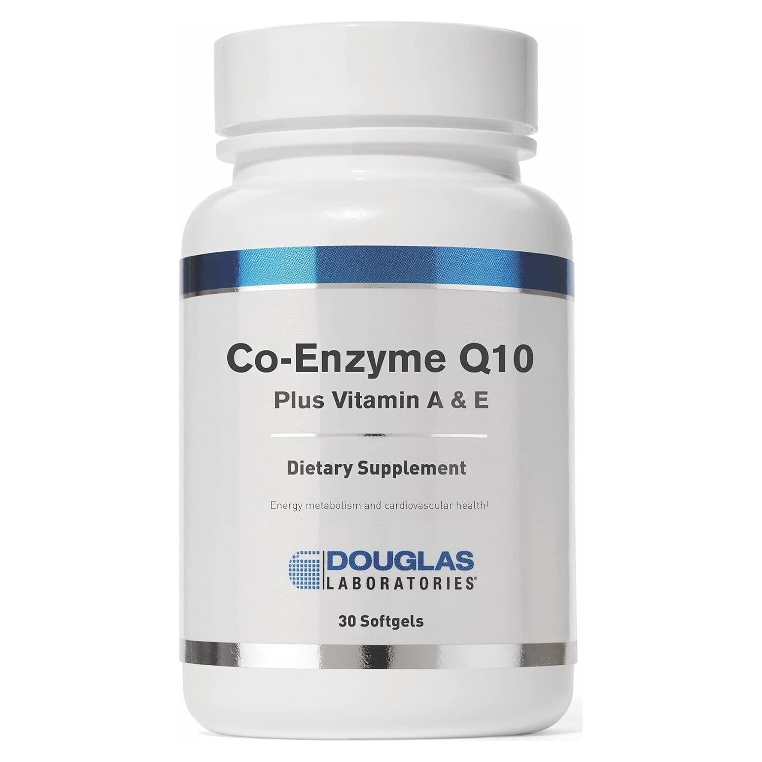 Coenzima Q10 Plus Douglas Laboratories 30 Gelatinas Blandas