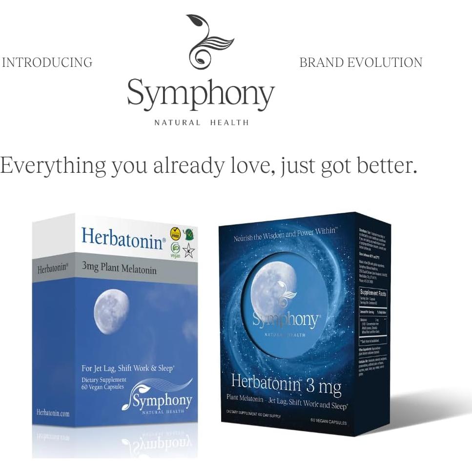 Suplemento Natural de Melatonina 3mg - 120 Cápsulas Veganas