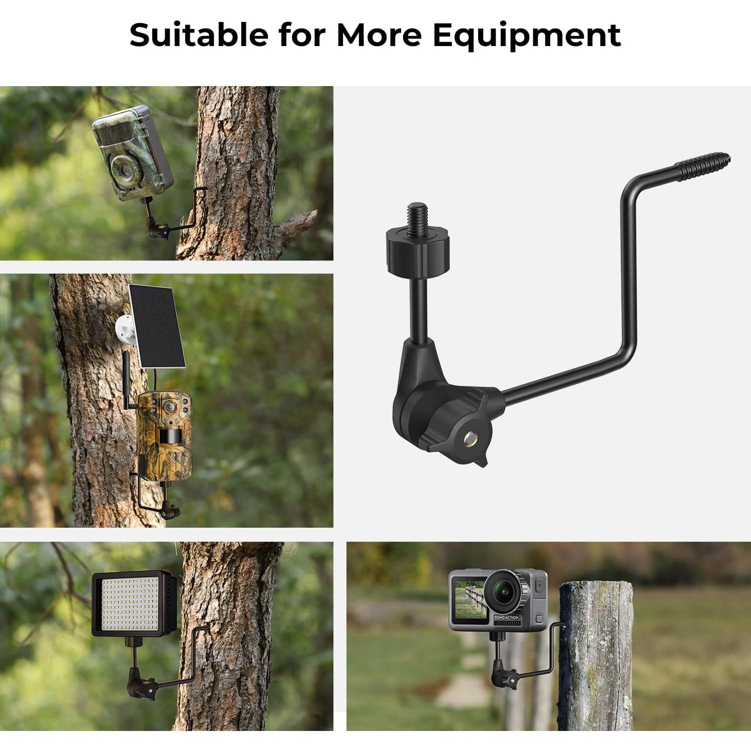 Soporte de Cámara de Sendero K&F Concept 2 Unidades 360° Ajustable