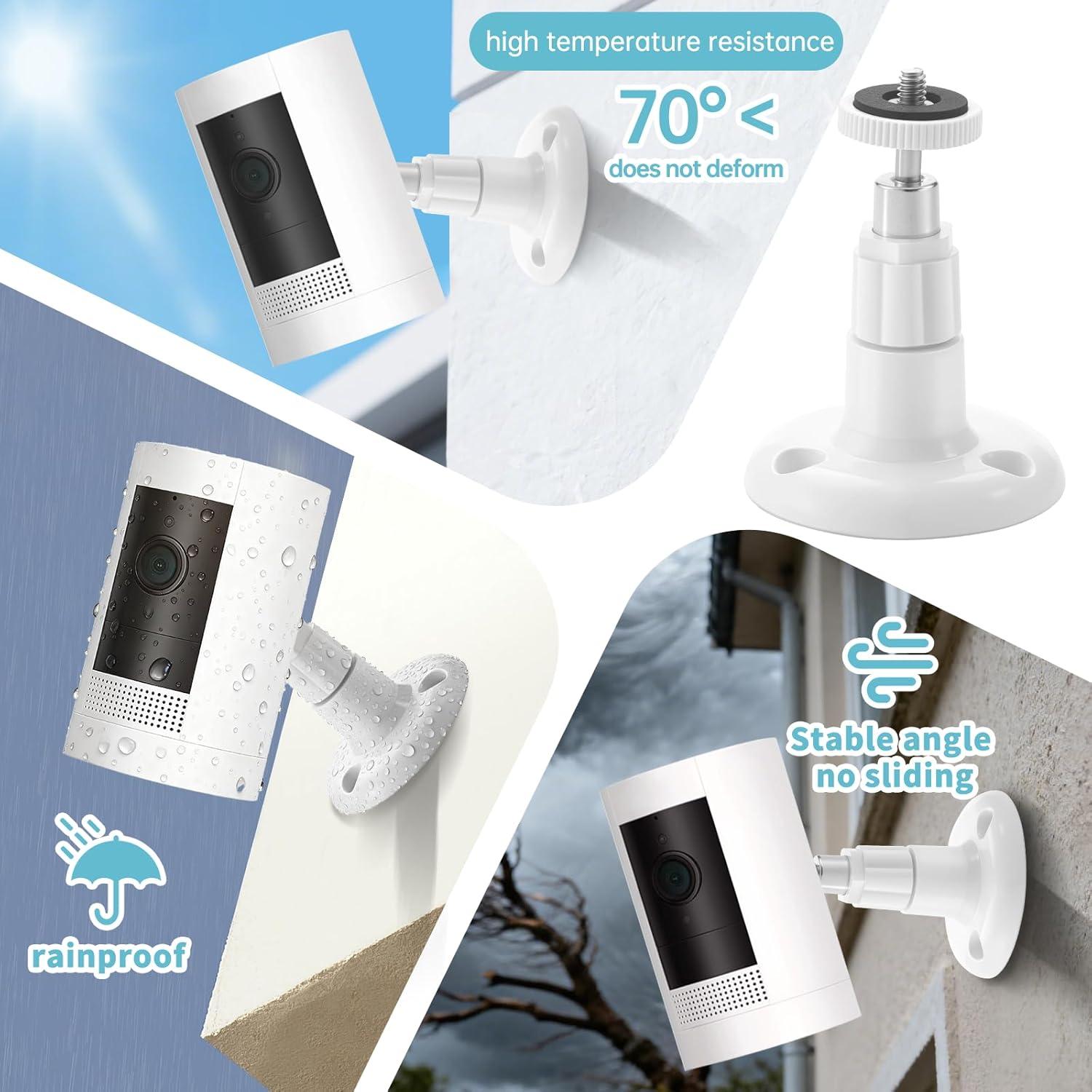 Soportes para Cámara Ring StXjtc - 2 Unidades Ajustables 360°