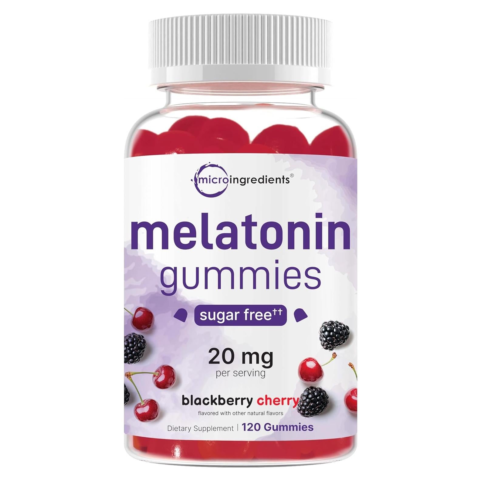 Gominolas de Melatonina Micro Ingredients 20mg 120 Unidades