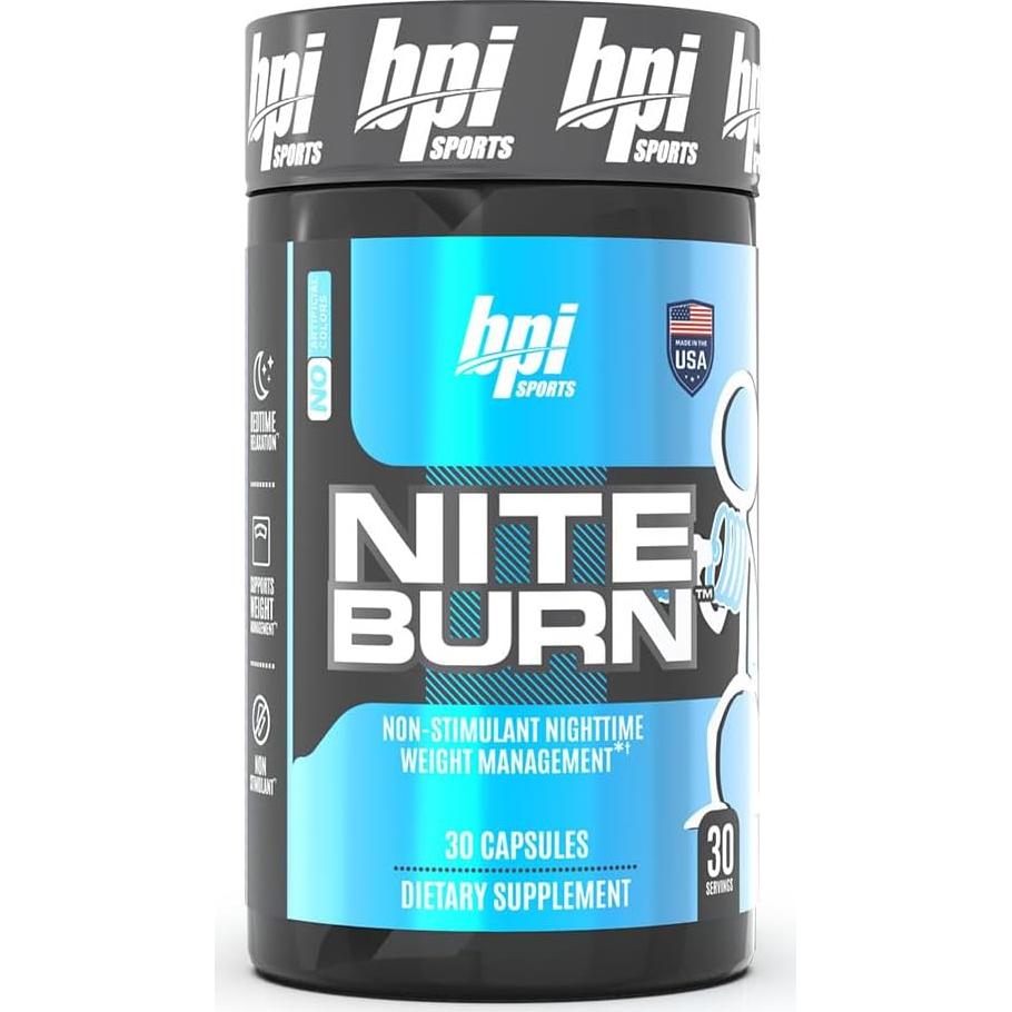 BPI Sports Nite Burn y B4 - Quemadores de Grasa 60 Cápsulas