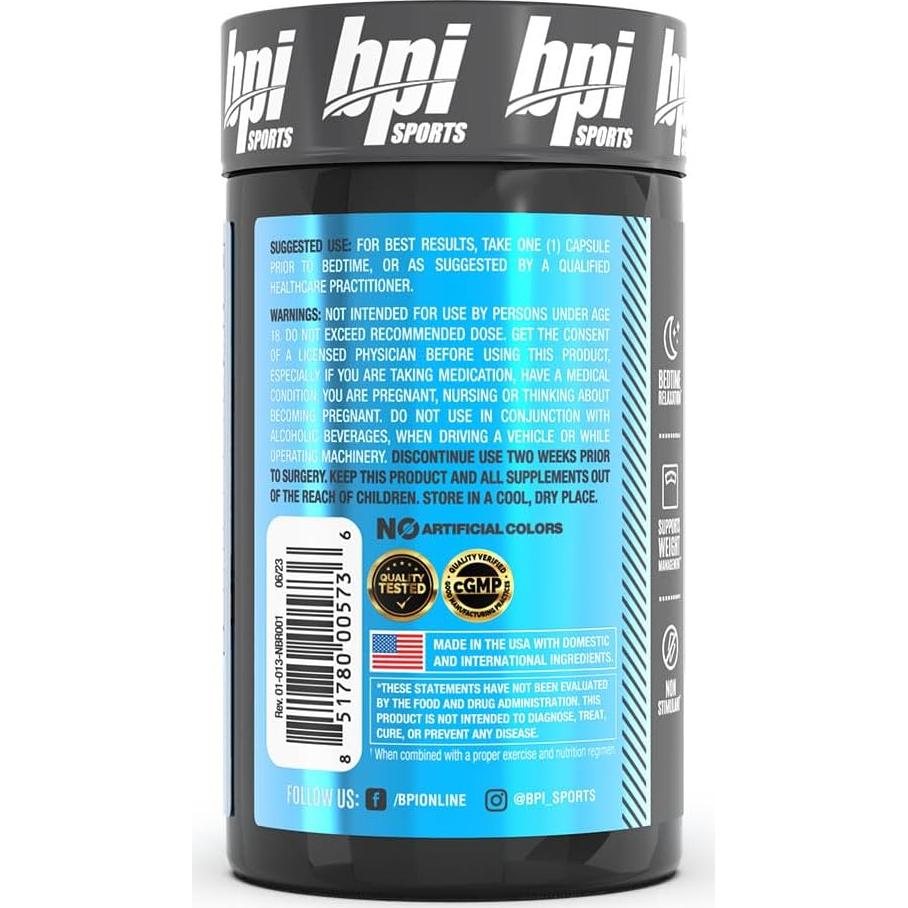 BPI Sports Nite Burn y B4 - Quemadores de Grasa 60 Cápsulas