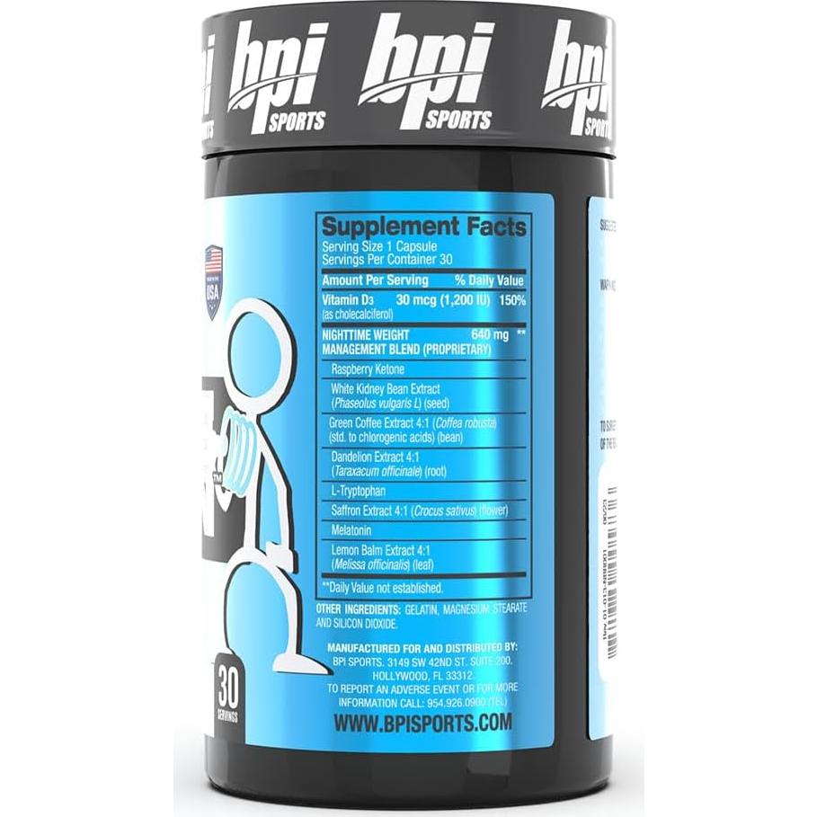 BPI Sports Nite Burn y B4 - Quemadores de Grasa 60 Cápsulas