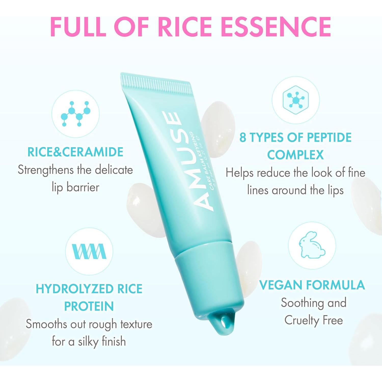 Bálsamo Labial Amuse SEOUL Care Tint 5.97g Cereza Saludable