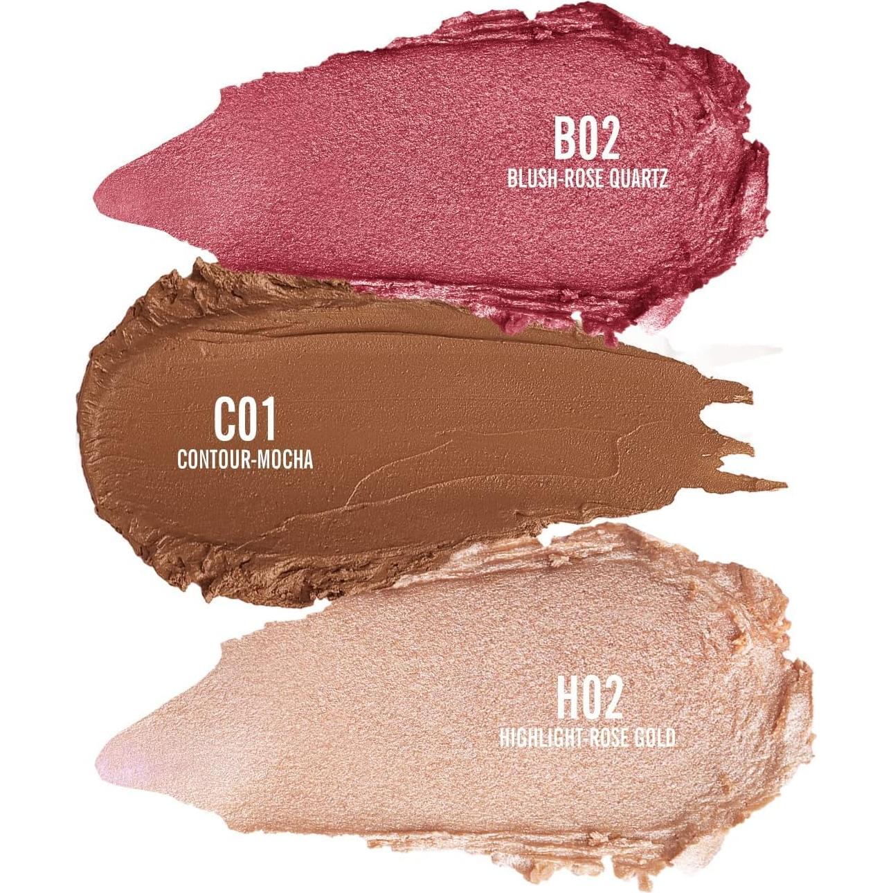 KIMUSE Trio de Palos Multiusos Maquillaje Facial 21g