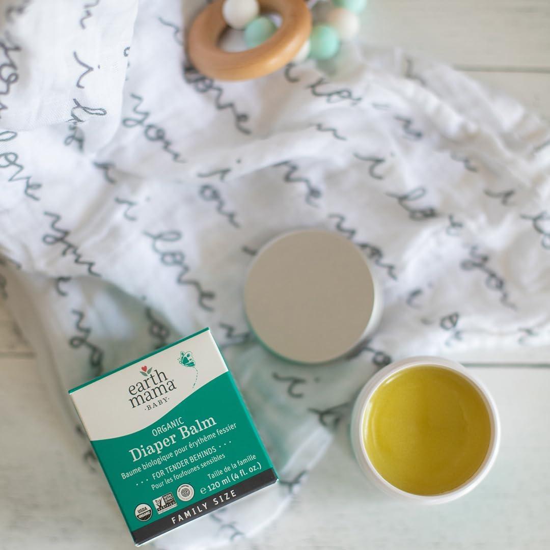 Bálsamo para Pañales Orgánico Earth Mama 118 ml - Sin Fragancias