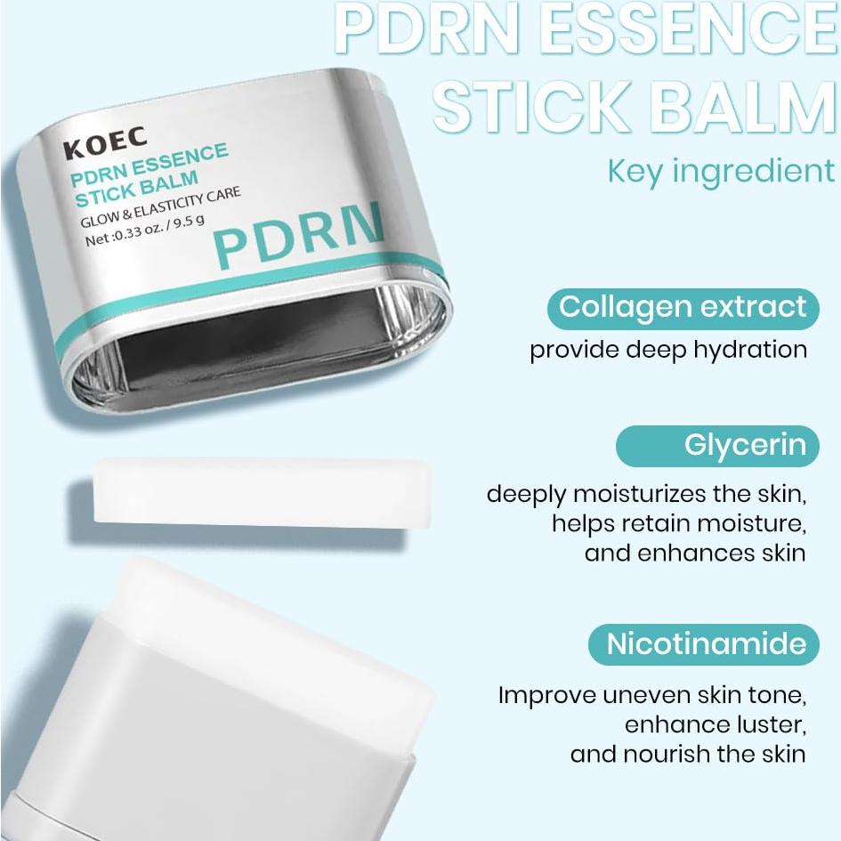 Bálsamo Hidratante PDRN KOEC para Cuello y Ojos 9.4g