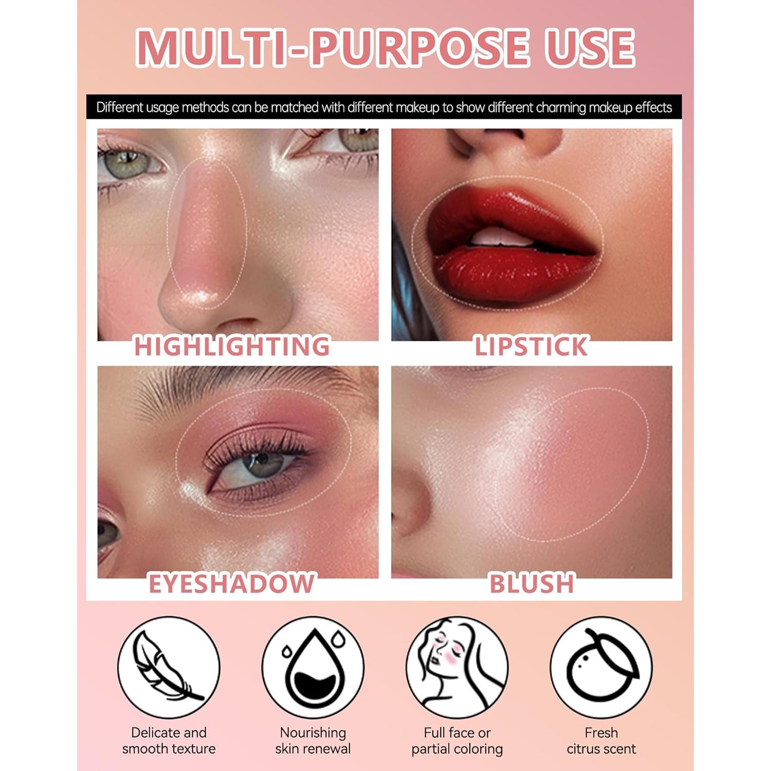 Bálsamo Multi Glow 03 Rosa Transparente - Maquillaje Facial Hidratante