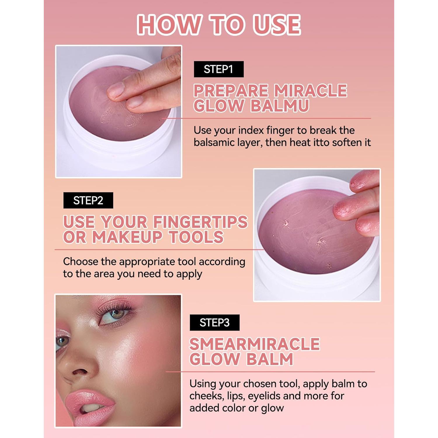 Bálsamo Multi Glow 03 Rosa Transparente - Maquillaje Facial Hidratante