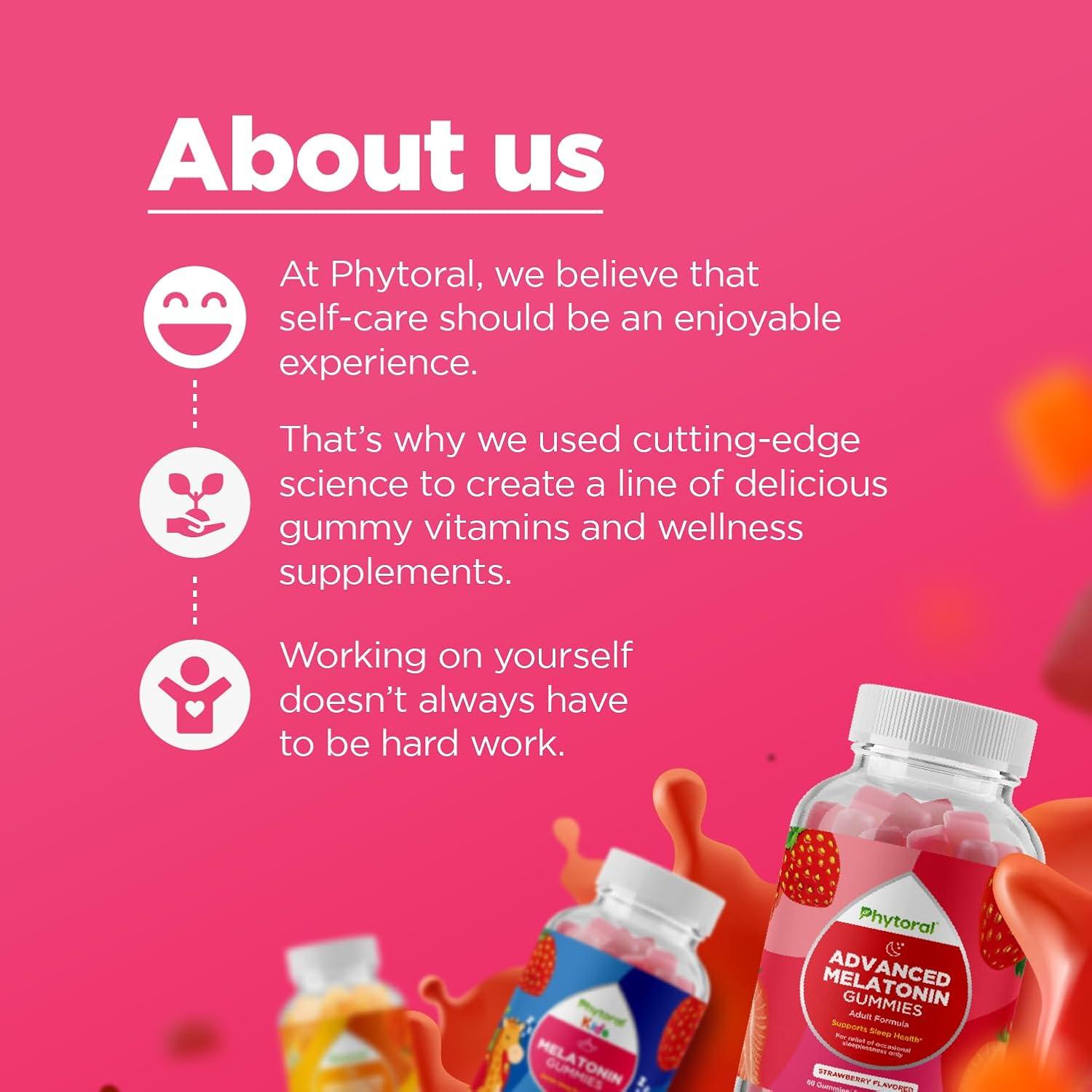 Gomitas de Melatonina para Niños 1mg - Phytoral 159g