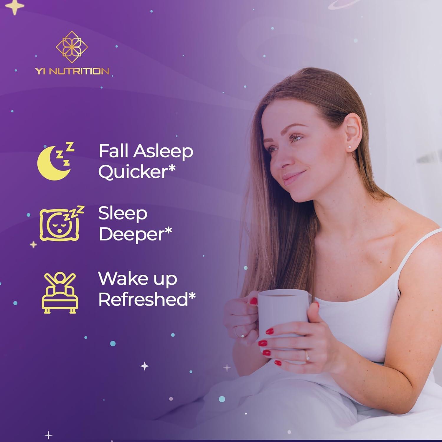 Matriz de Sueño Profundo Yi Nutrition 254g - Vegana y Natural