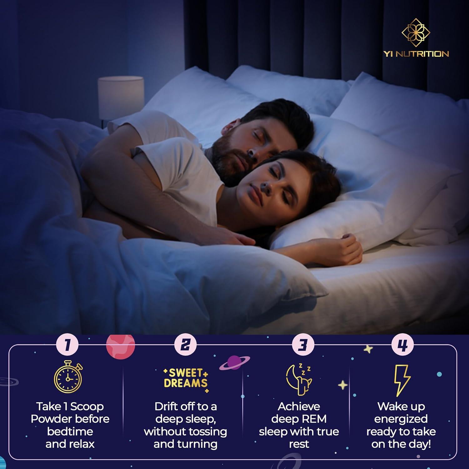 Matriz de Sueño Profundo Yi Nutrition 254g - Vegana y Natural