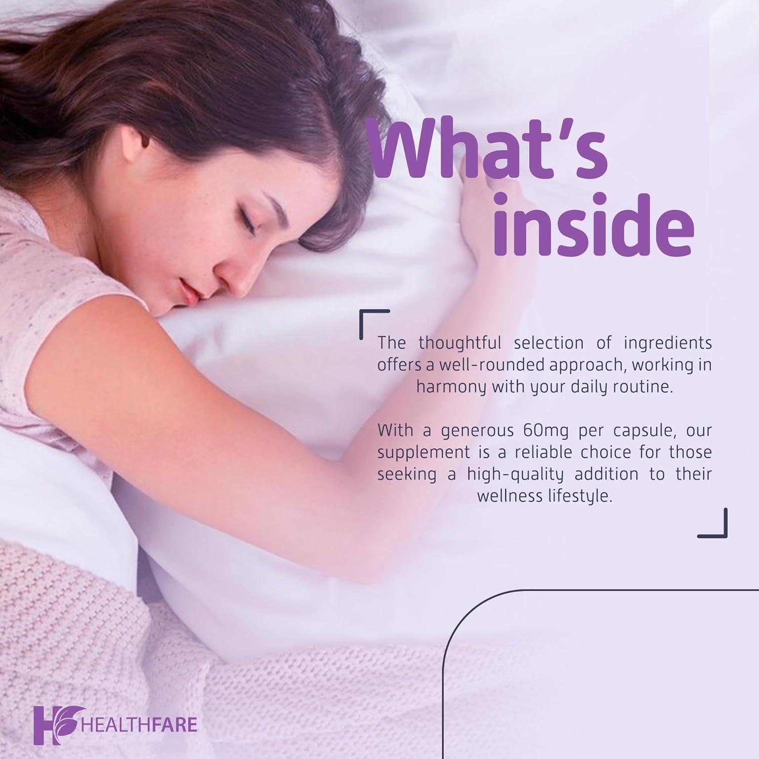 Melatonina 60mg HealthFare 90 Tabletas Vegetariana Sin OGM