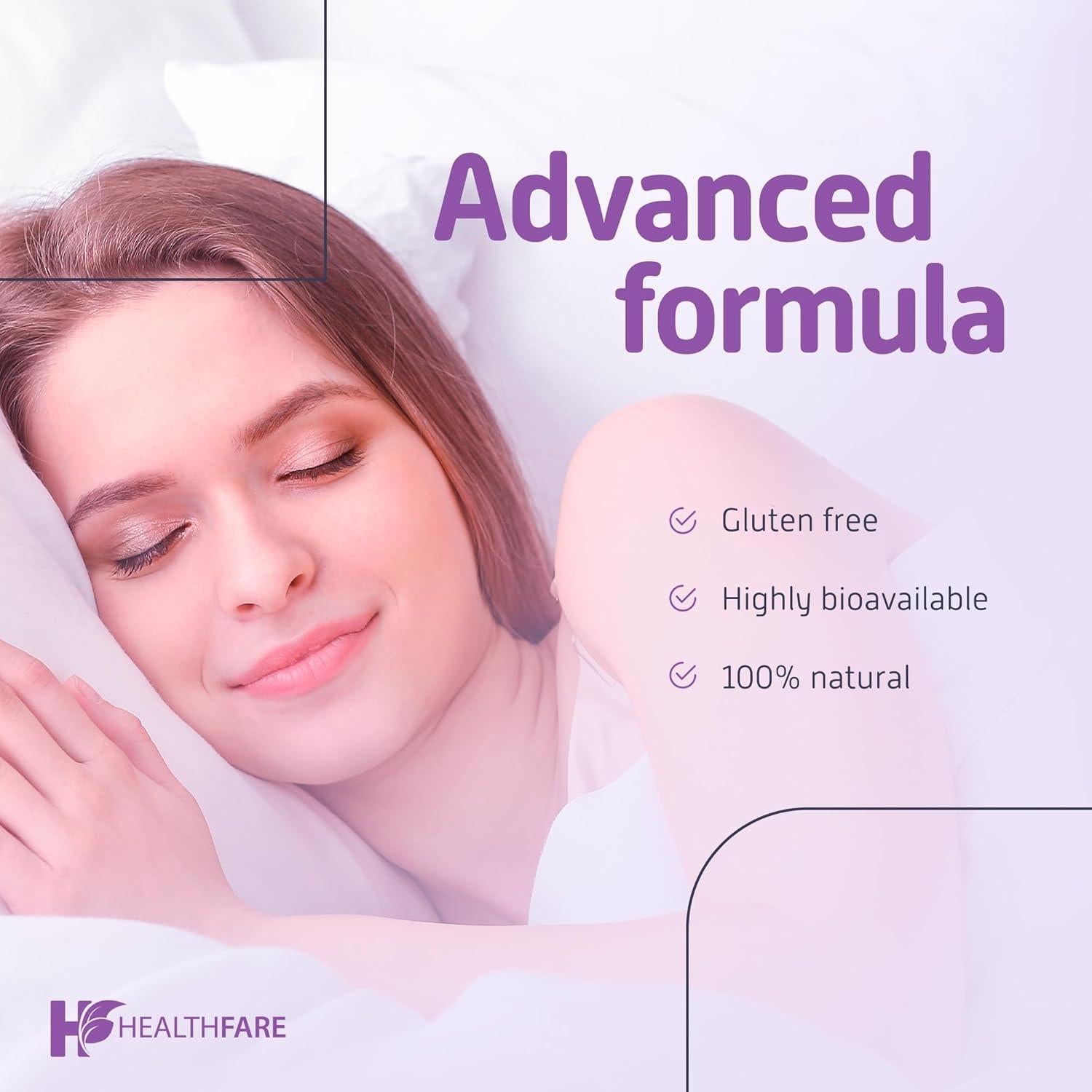 Melatonina 60mg HealthFare 90 Tabletas Vegetariana Sin OGM