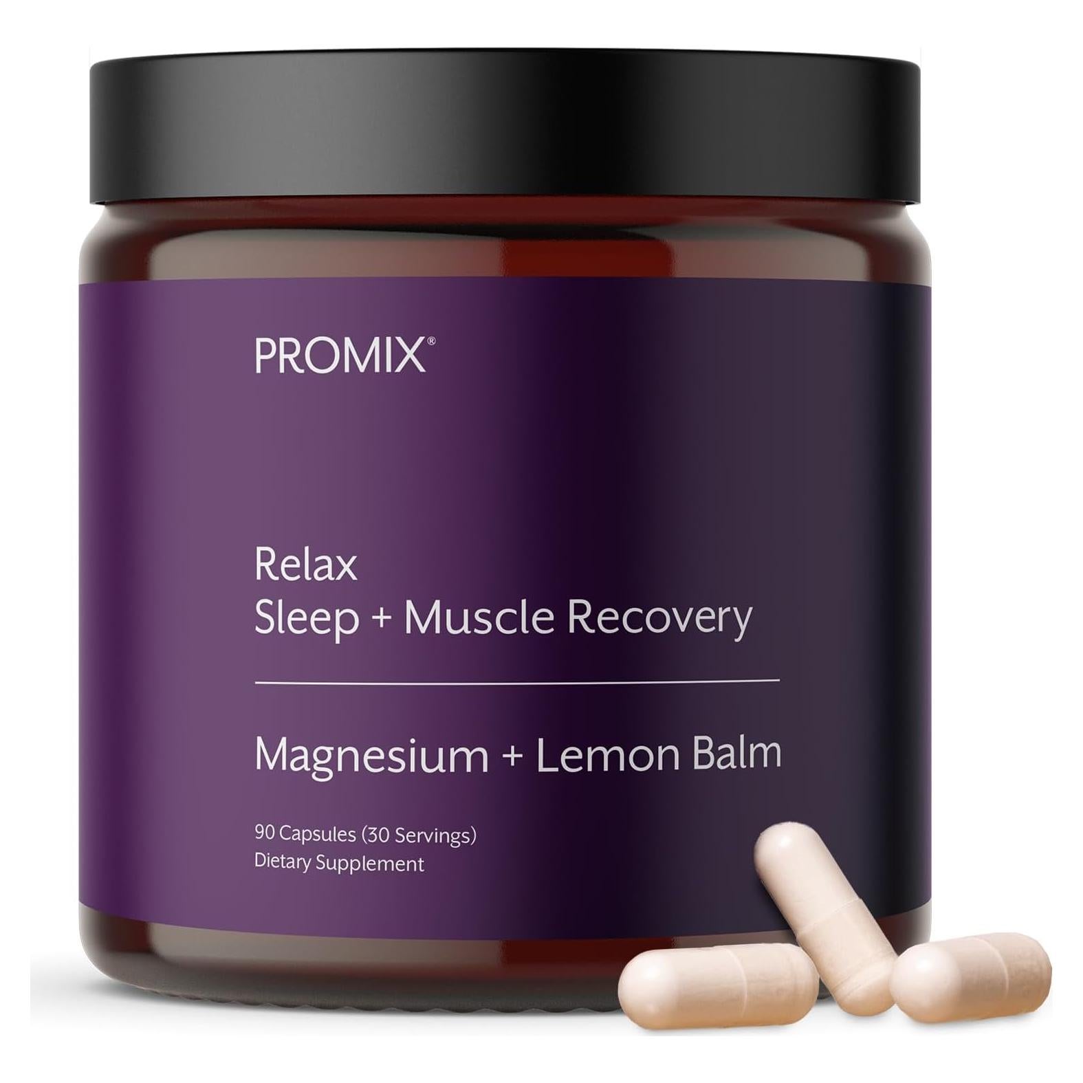 Promix Nutrition Relax - Sueño y Recuperación Muscular 90 Cápsulas