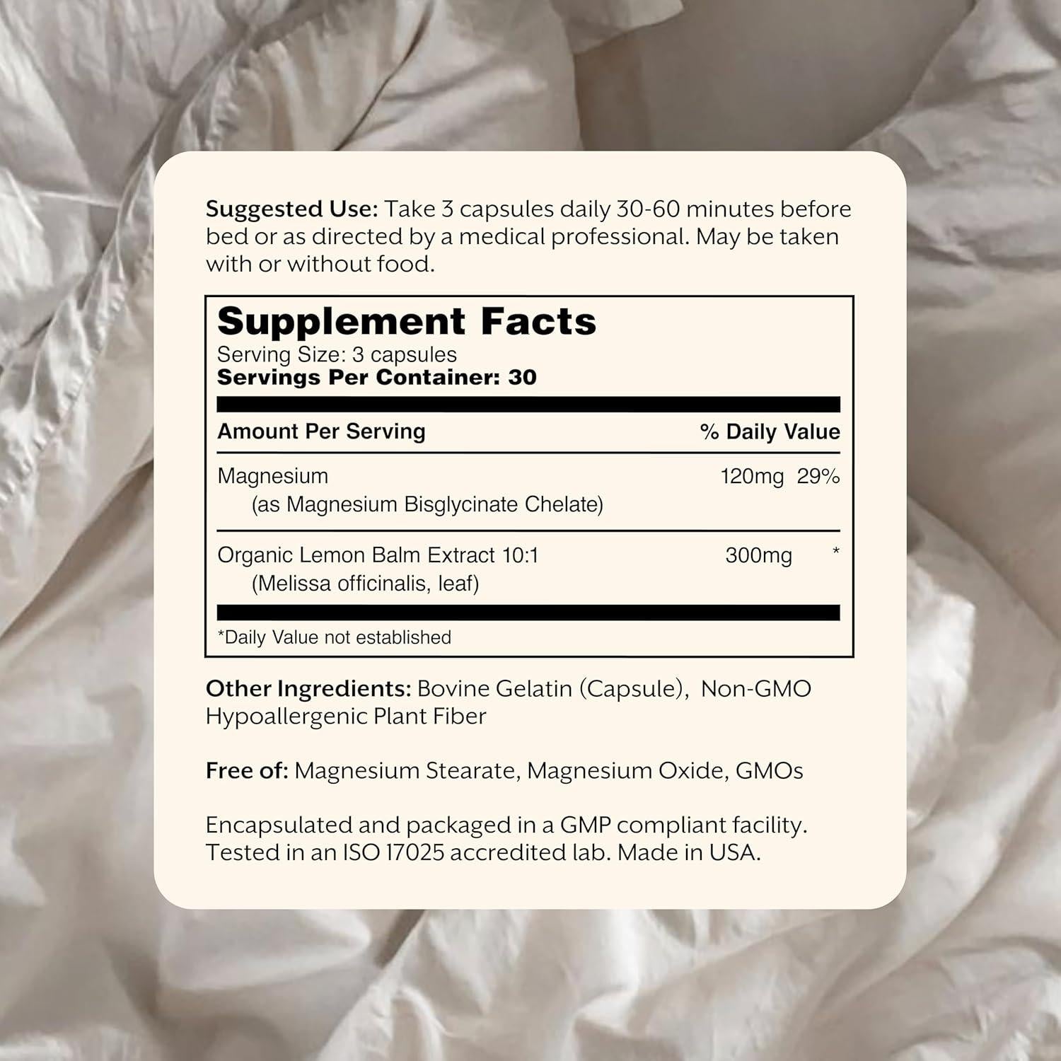 Promix Nutrition Relax - Sueño y Recuperación Muscular 90 Cápsulas