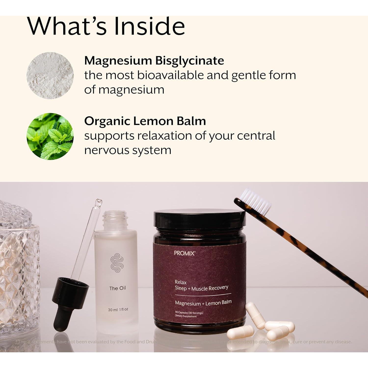 Promix Nutrition Relax - Sueño y Recuperación Muscular 90 Cápsulas