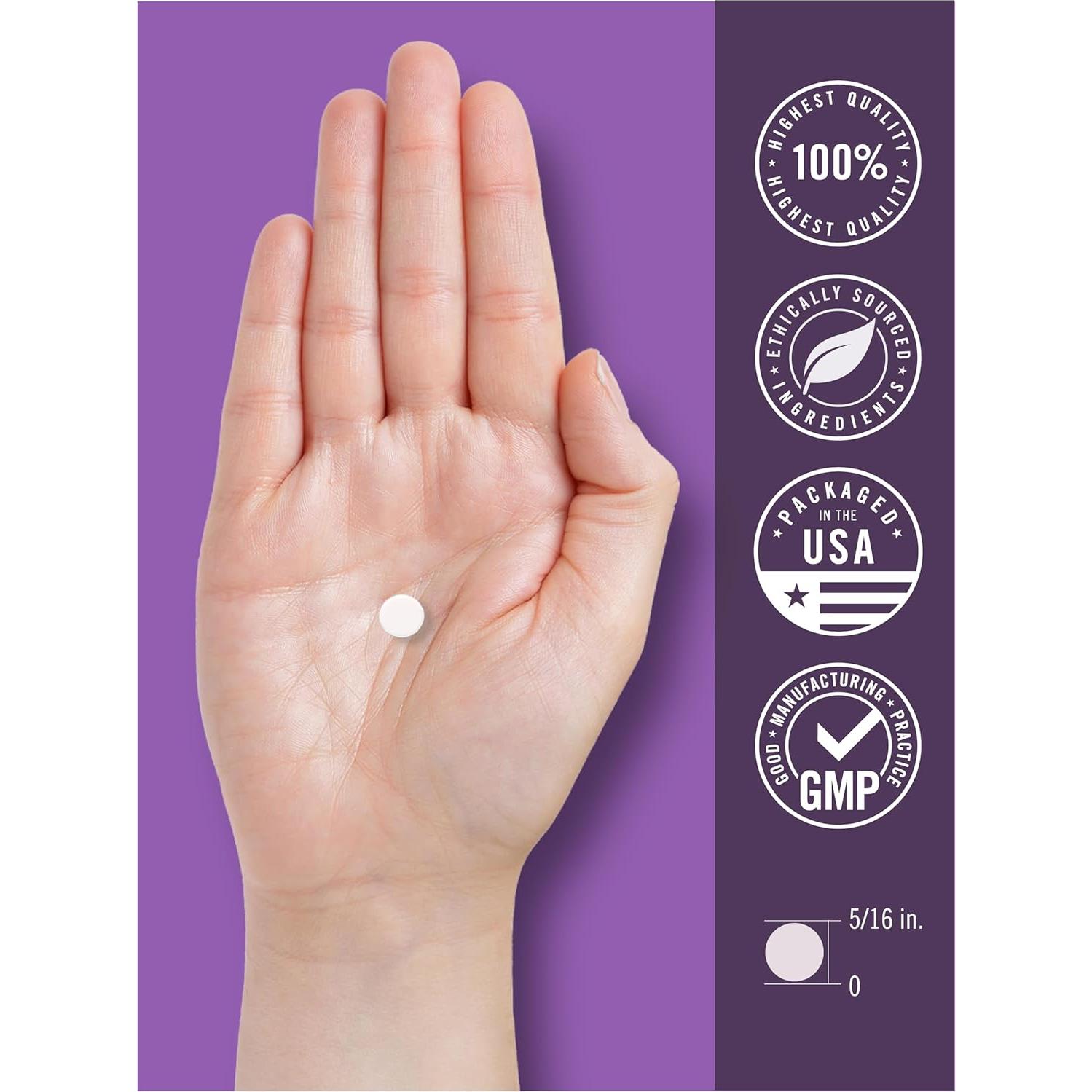 Melatonina 1 mg Carlyle | 300 Tabletas Vegetarianas | Sin Gluten