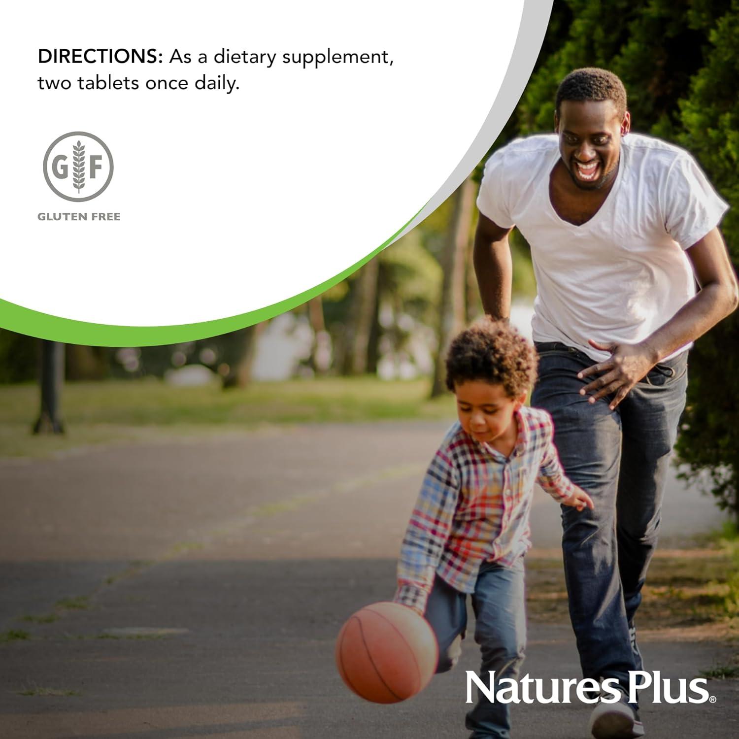 Suplemento Natures Plus Glucosamina 300 mg 90 Tabletas Sin Gluten