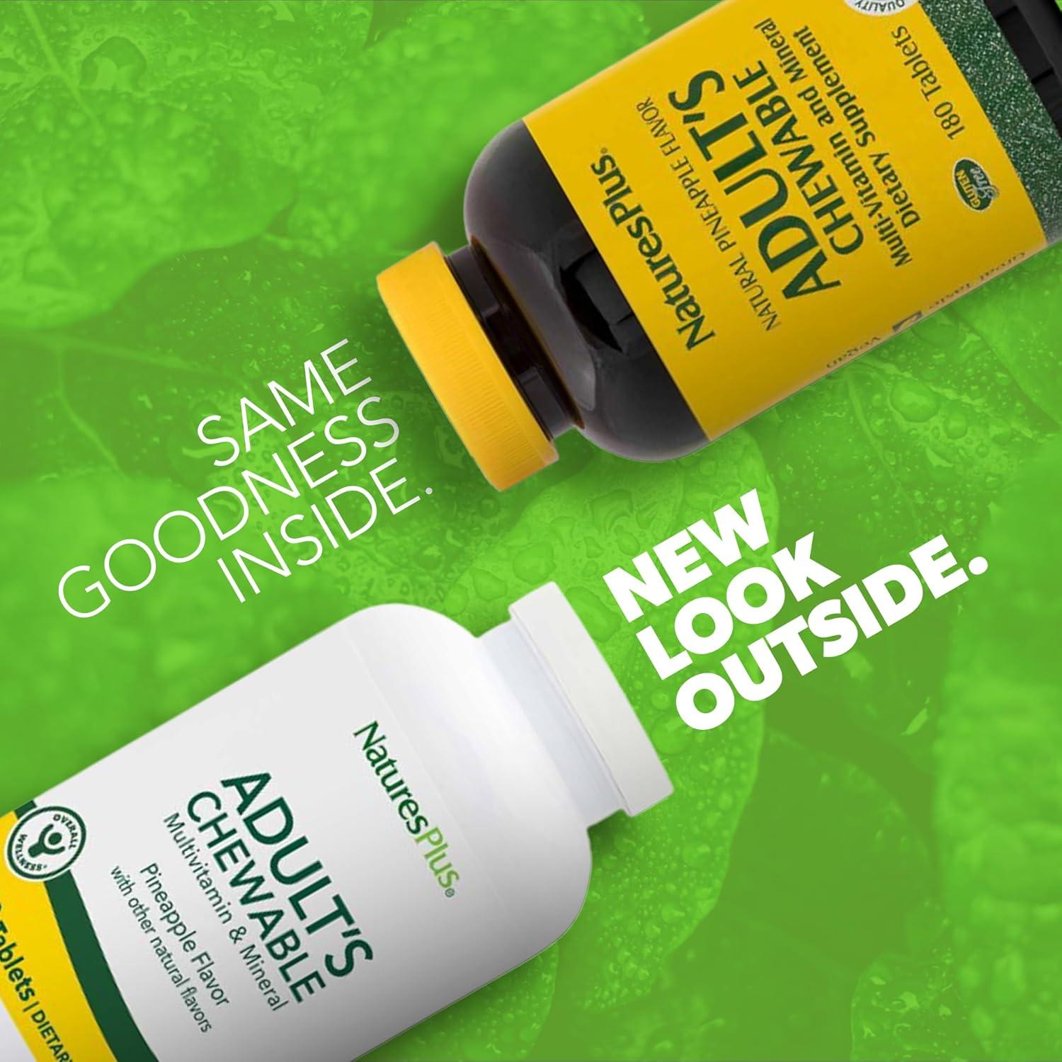 Suplemento Multivitamínico Masticable NaturesPlus Piña 360 Tabletas