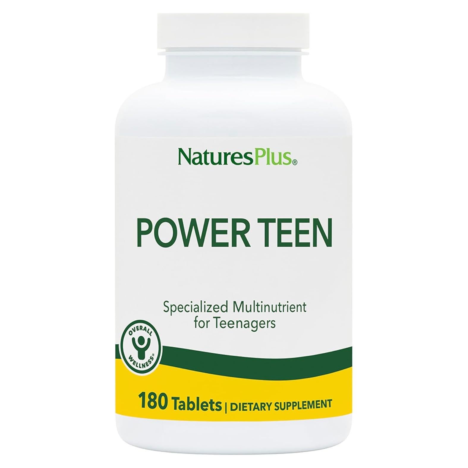 Multivitamina NaturesPlus Poder Adolescente 180 Tabletas