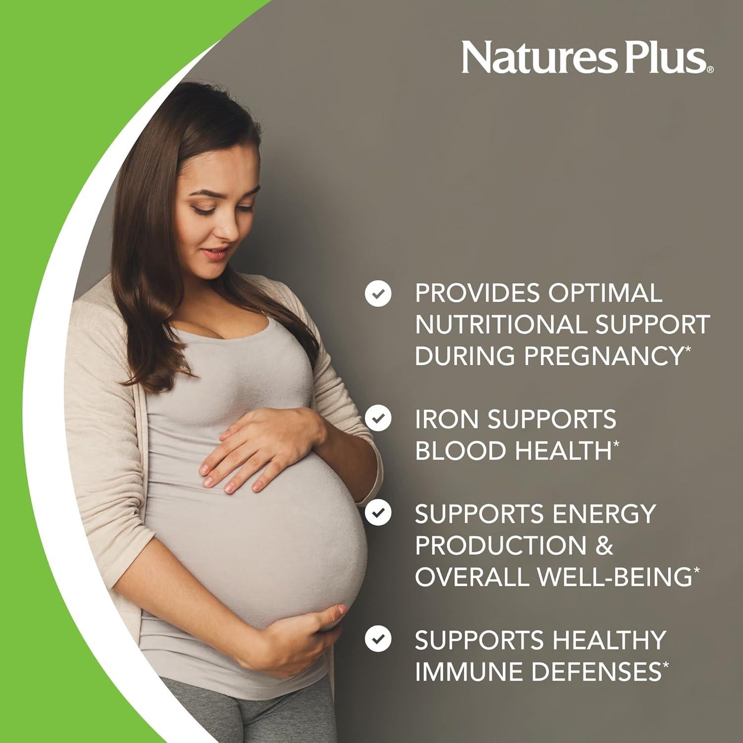 Natures Plus Fuente de Vida Prenatal Líquido 887 ml - Multivitamínico