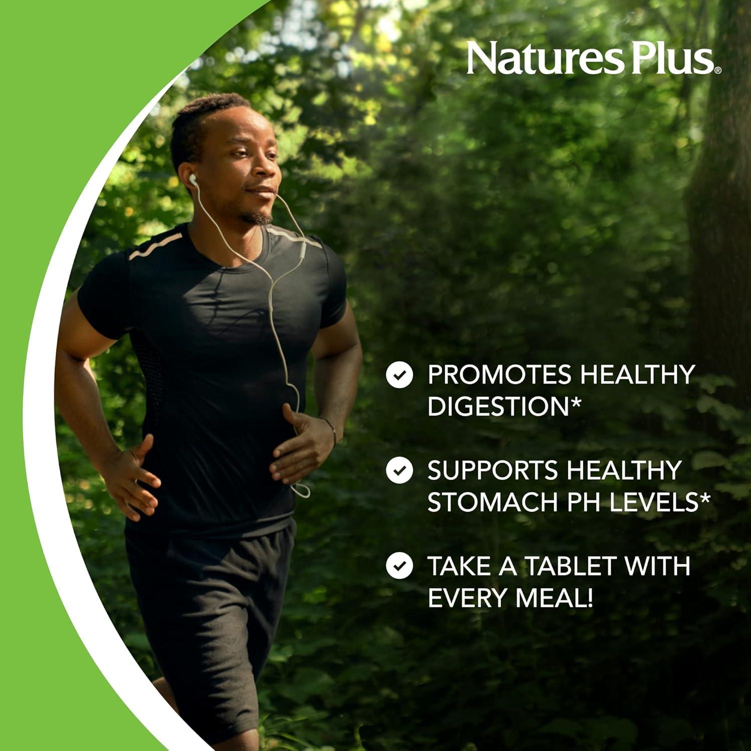 Betaína HCl NaturesPlus 600 mg - 90 Tabletas Digestivas