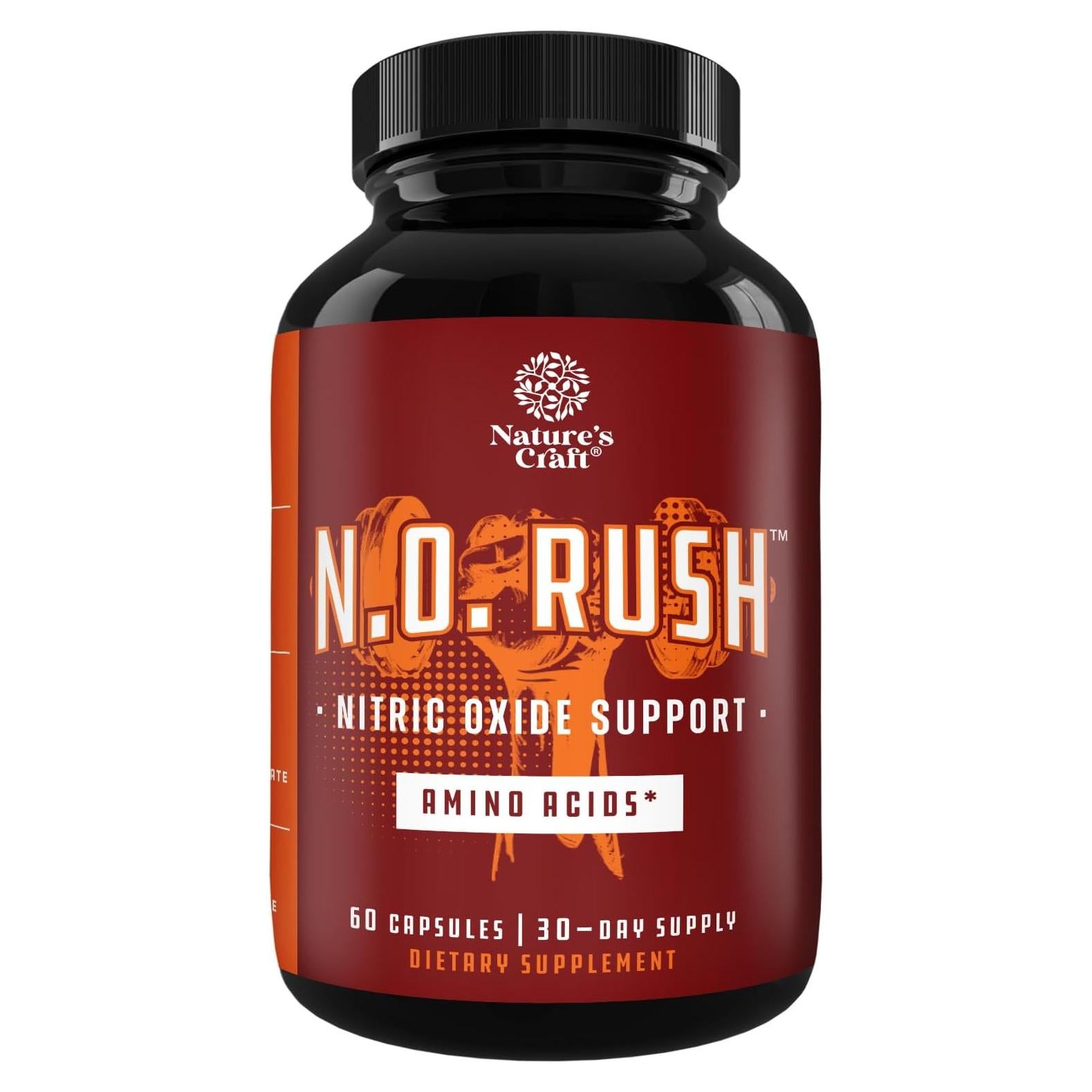 Suplemento Energizante Natures Craft Óxido Nítrico 81g