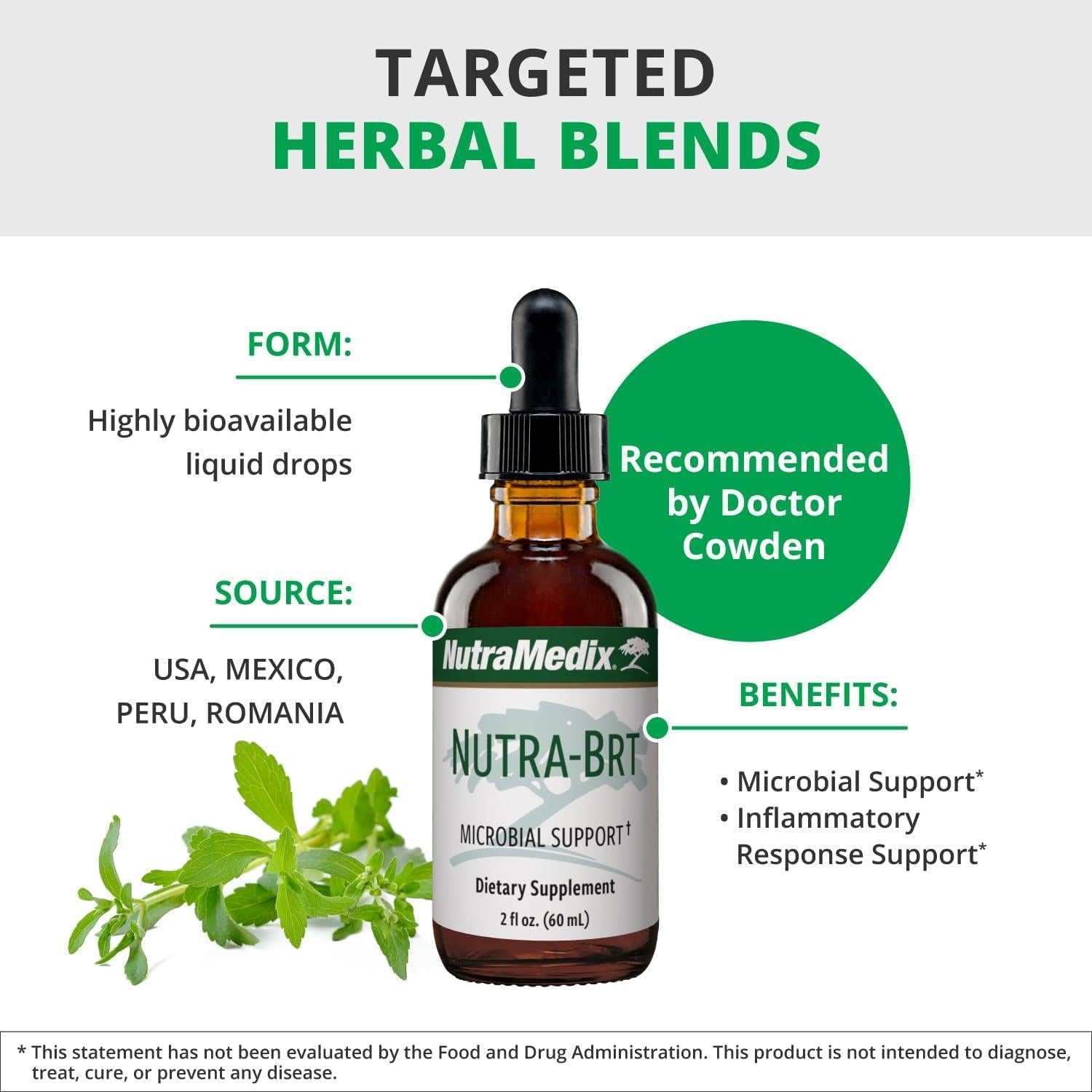 NutraMedix Nutra-BRT - Suplemento Inmunológico 118.3 ml