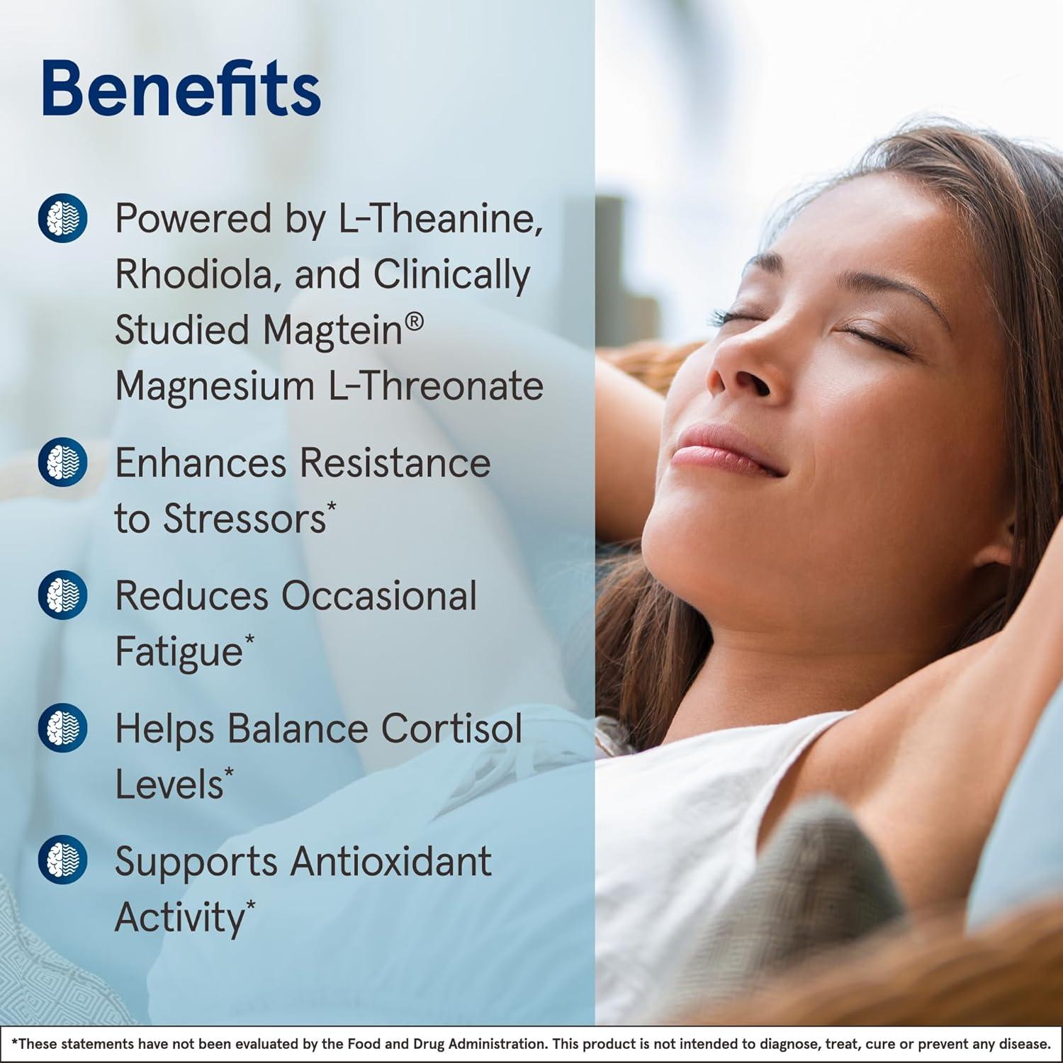 Suplemento de Magnesio L-Treonato Jarrow 60 Cápsulas Veganas