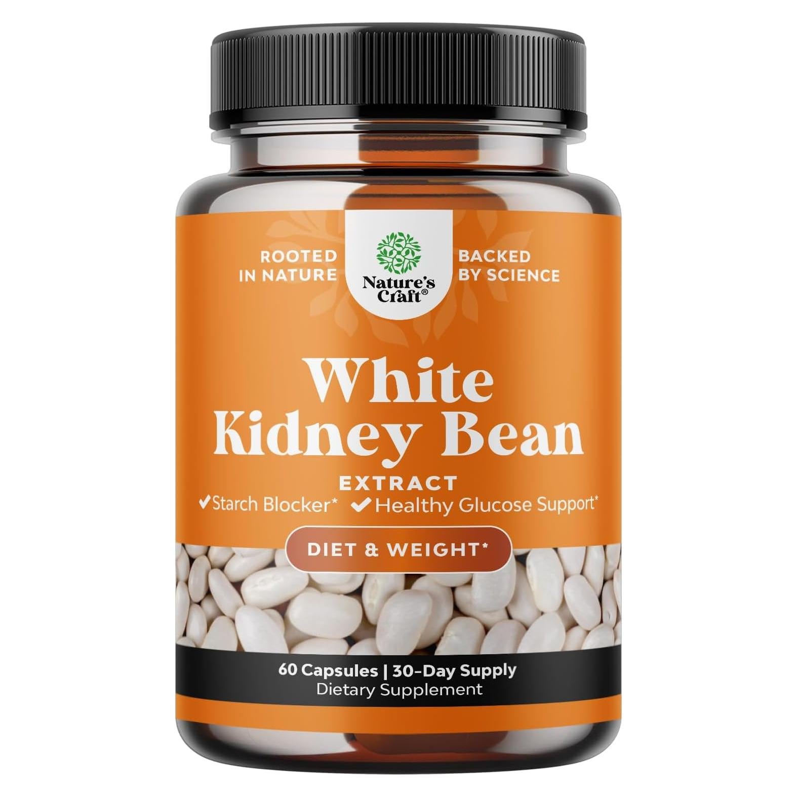 Suplemento Pre Entrenamiento Natures Craft Frijol Blanco 79g