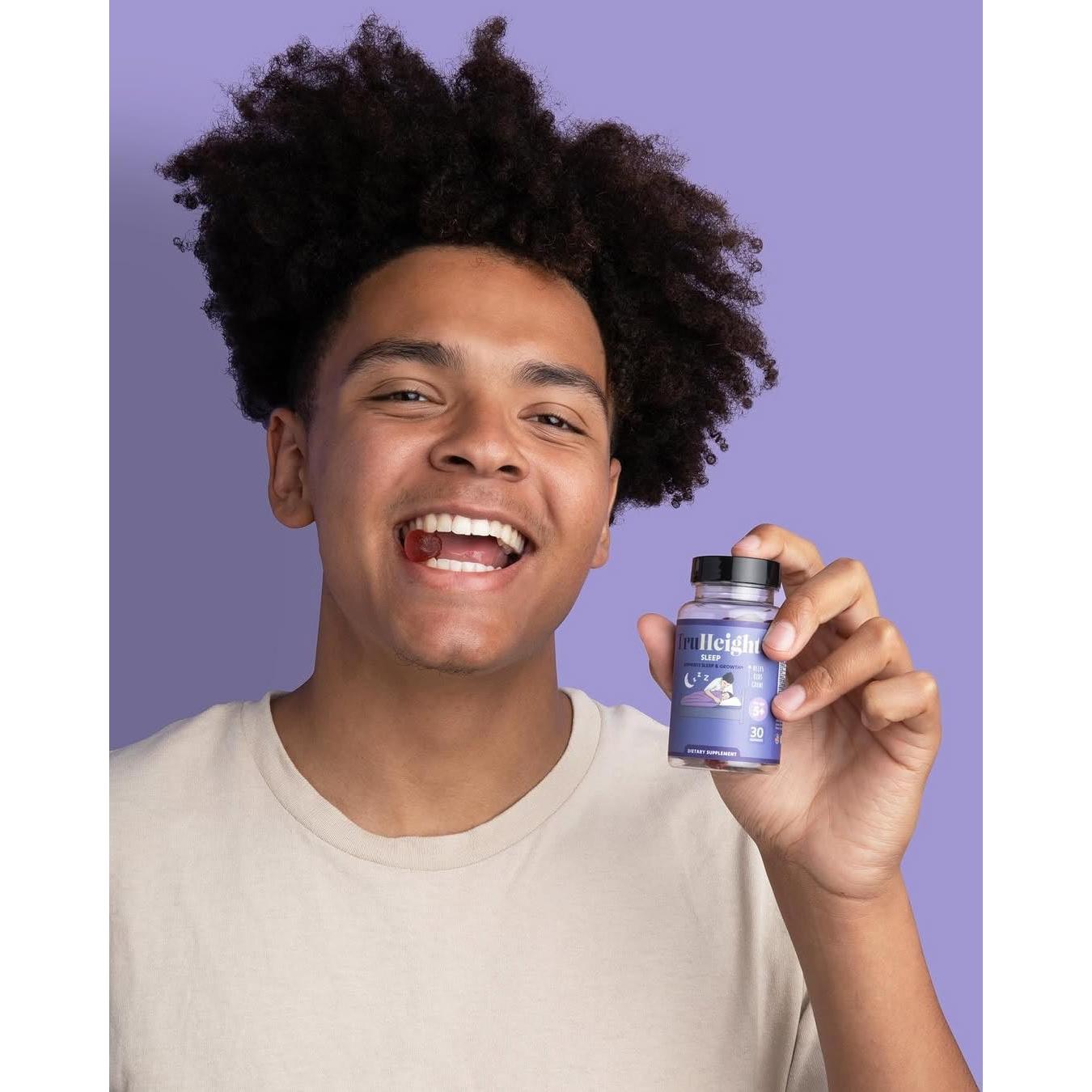 Gominolas para Dormir TruHeight 60 Unidades - Melatonina y Ashwagandha