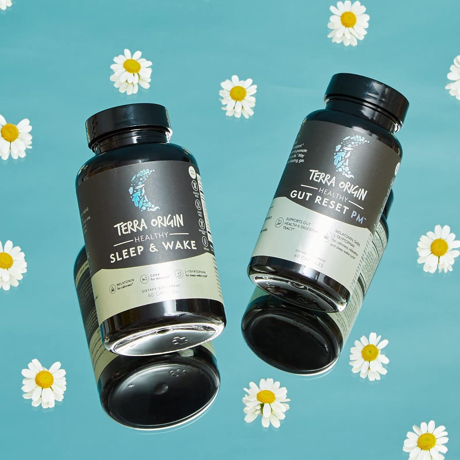 Suplemento Natural para el Sueño TERRA ORIGIN 60 Cápsulas