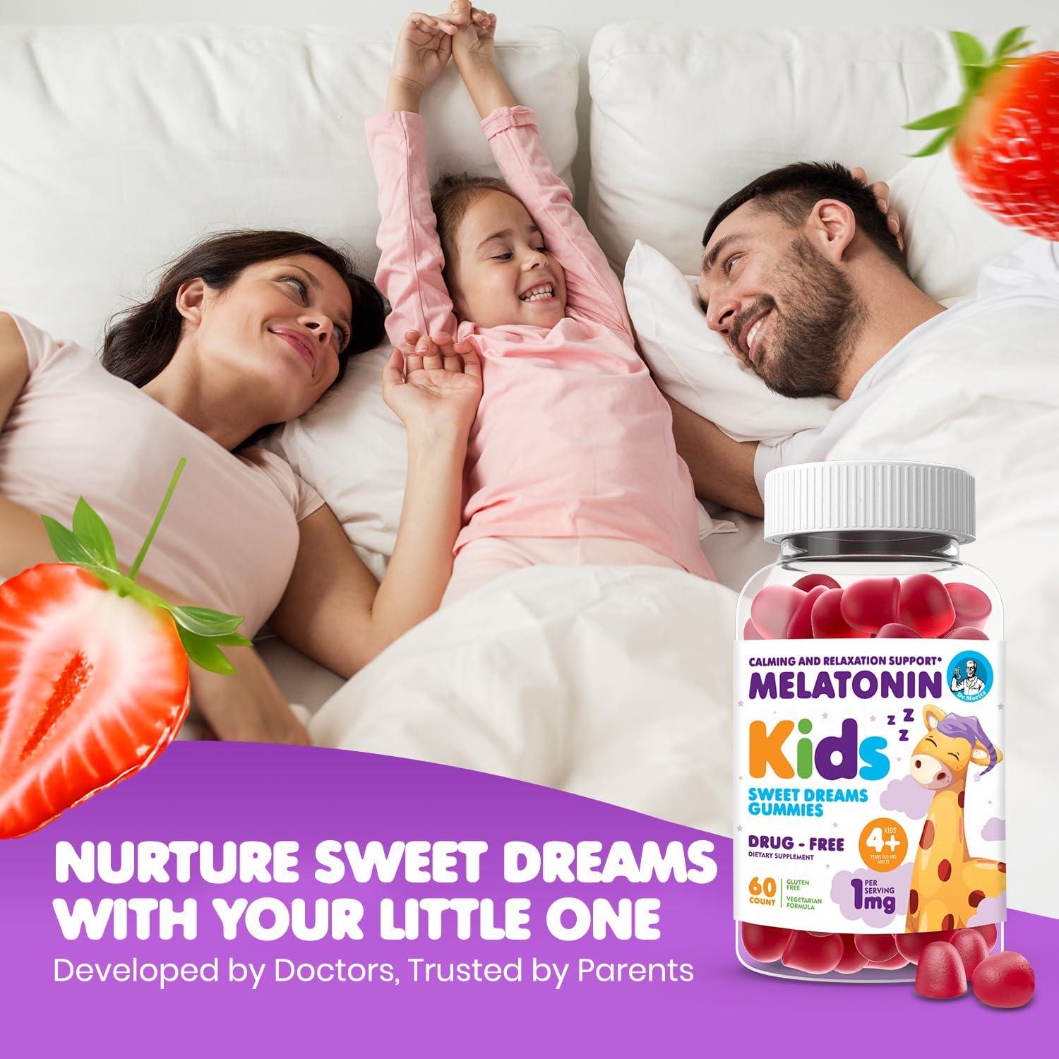 Gominolas de Melatonina Dr. Moritz 60 Unidades Sabor Baya