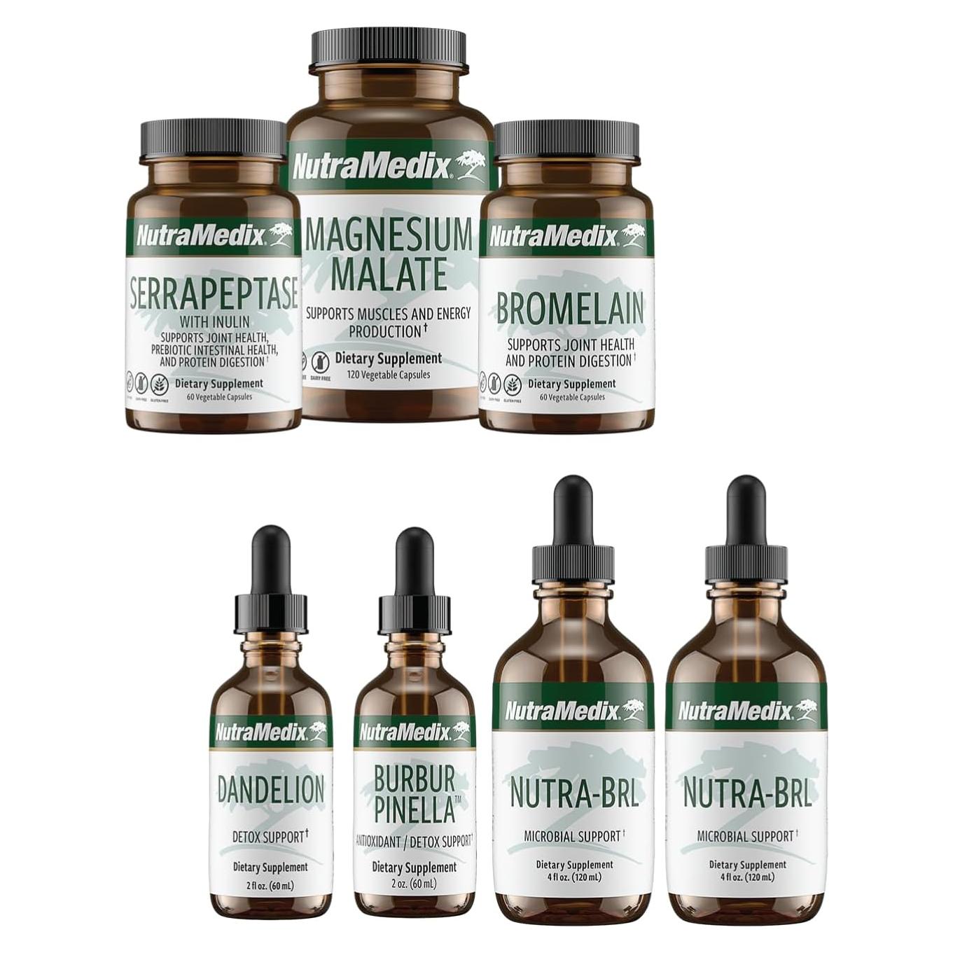 Suplemento Herbal NutraMedix Mes 4 - Desintoxicación y Energía