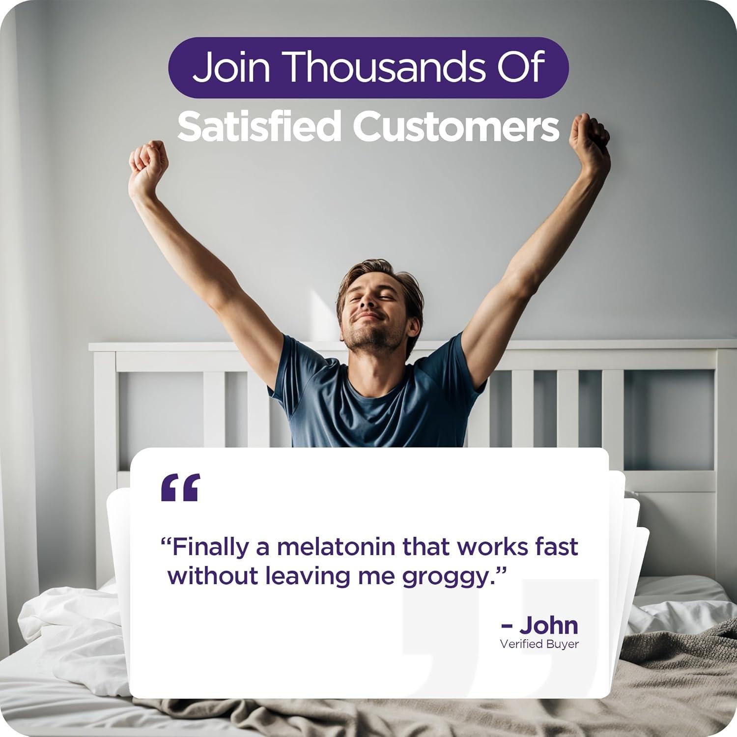 Melatonina 20mg Balance Breens - 120 Tabletas Rápidas para Dormir