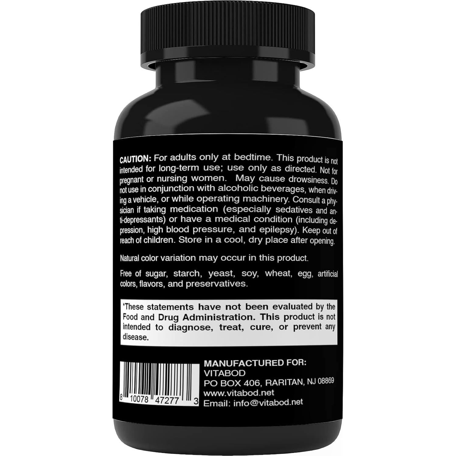 Melatonina 30 mg con Vitamina B6 - 240 Tabletas Rápidas