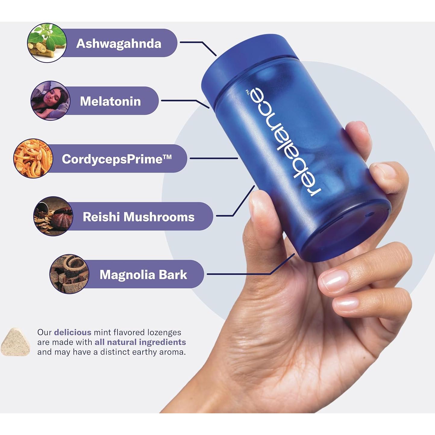 Mentas para Dormir ReBalance - 31 Pastillas de Melatonina