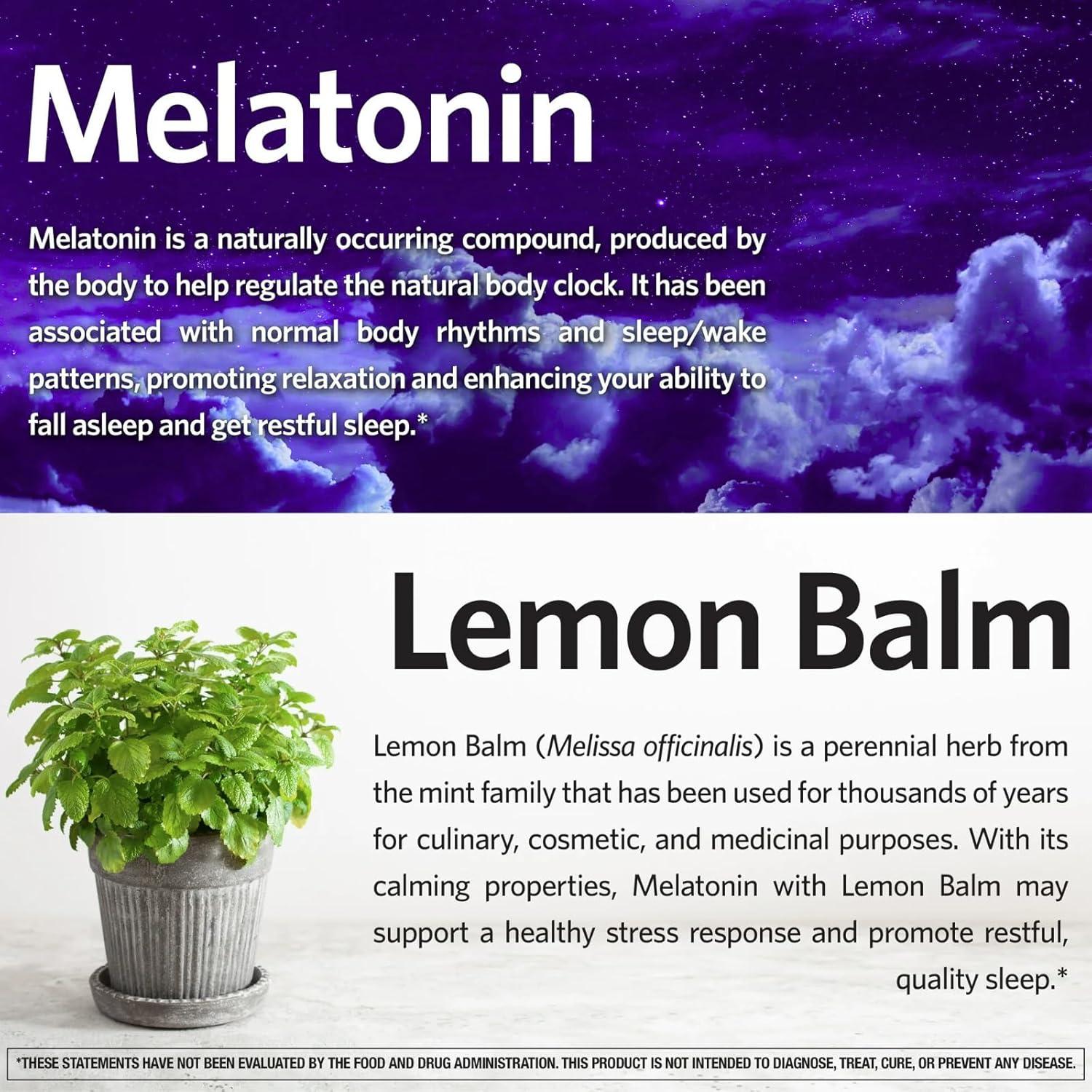 Tabletas de Melatonina 10 mg Spring Valley 120 unidades